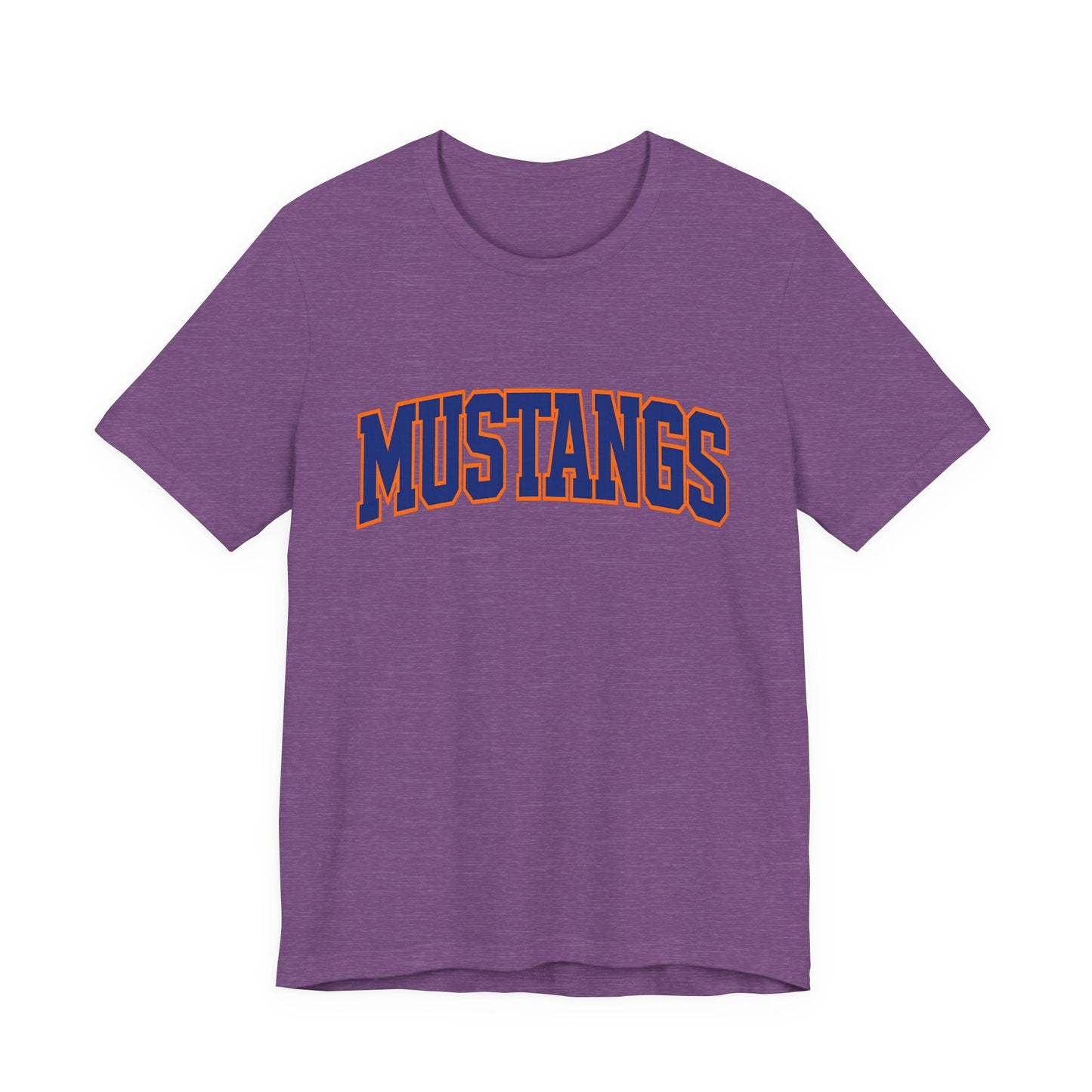 Mustangs pride Unisex Jersey Short Sleeve Tee - Casual Apparel, Sports Fans Gift, School Spirit Wear, Team Merchandise, Everyday Style