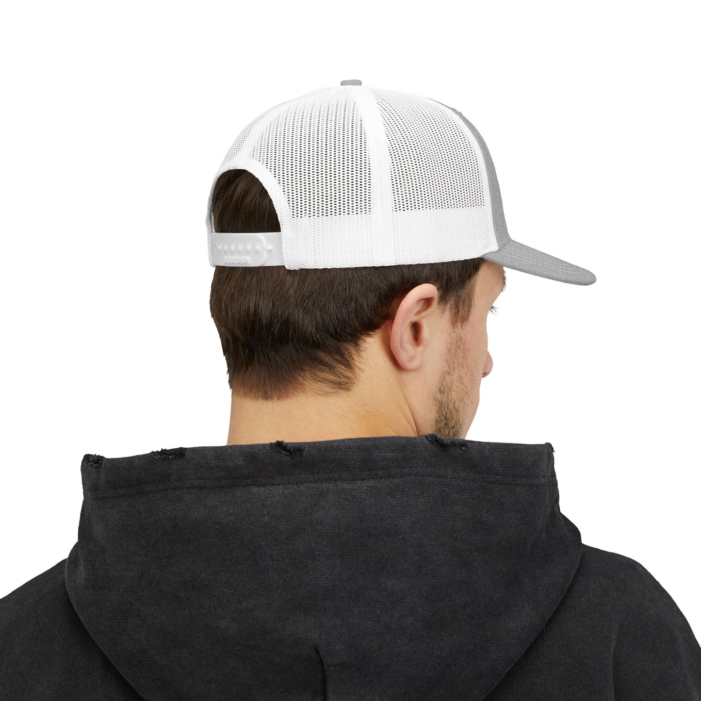 AUBCA Amped Up Richardson Embroidered Snapback Trucker Cap (Embroidery)