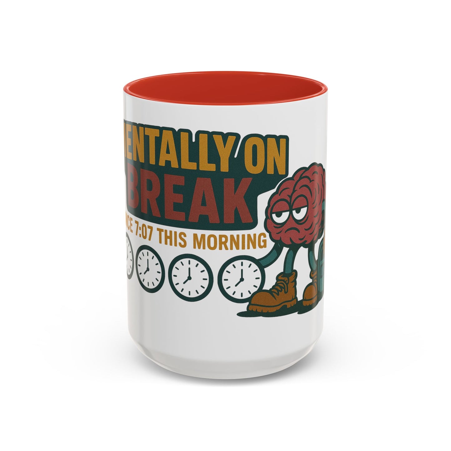 'Mentally on Break' Image for Stress Relief