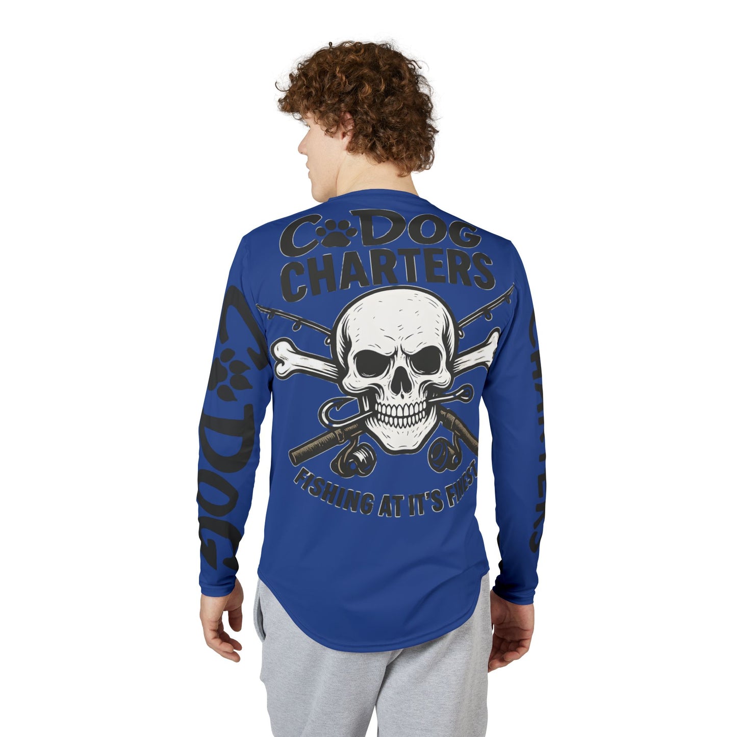 C-Dog Charters UV Shield Performance Fishing Shirt