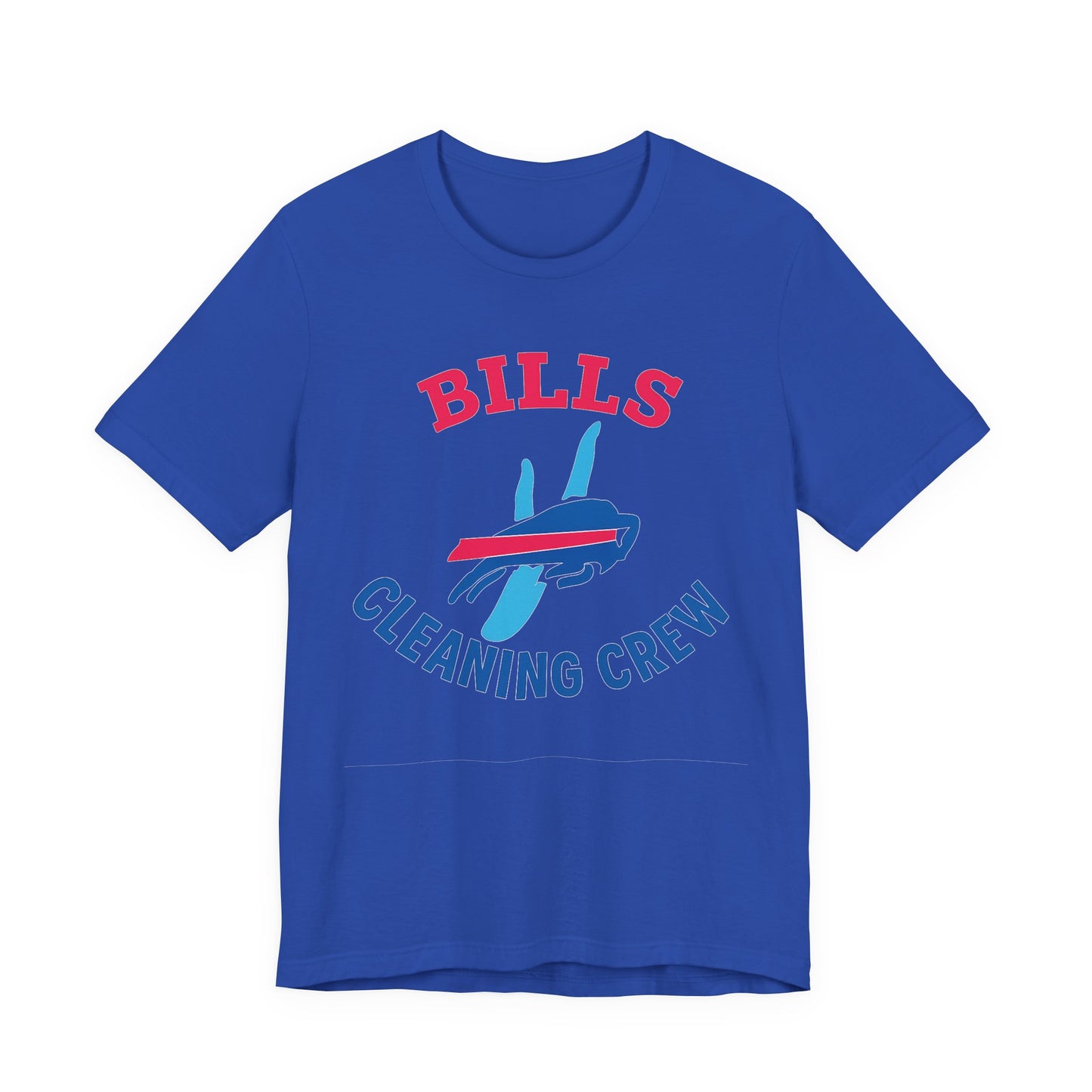 Buffalo Bills Cleaning Crew Tee - Unisex Sports Shirt, Tailgating Tee, Game Day Apparel, Football Fan Gear, Team Spirit Clothing