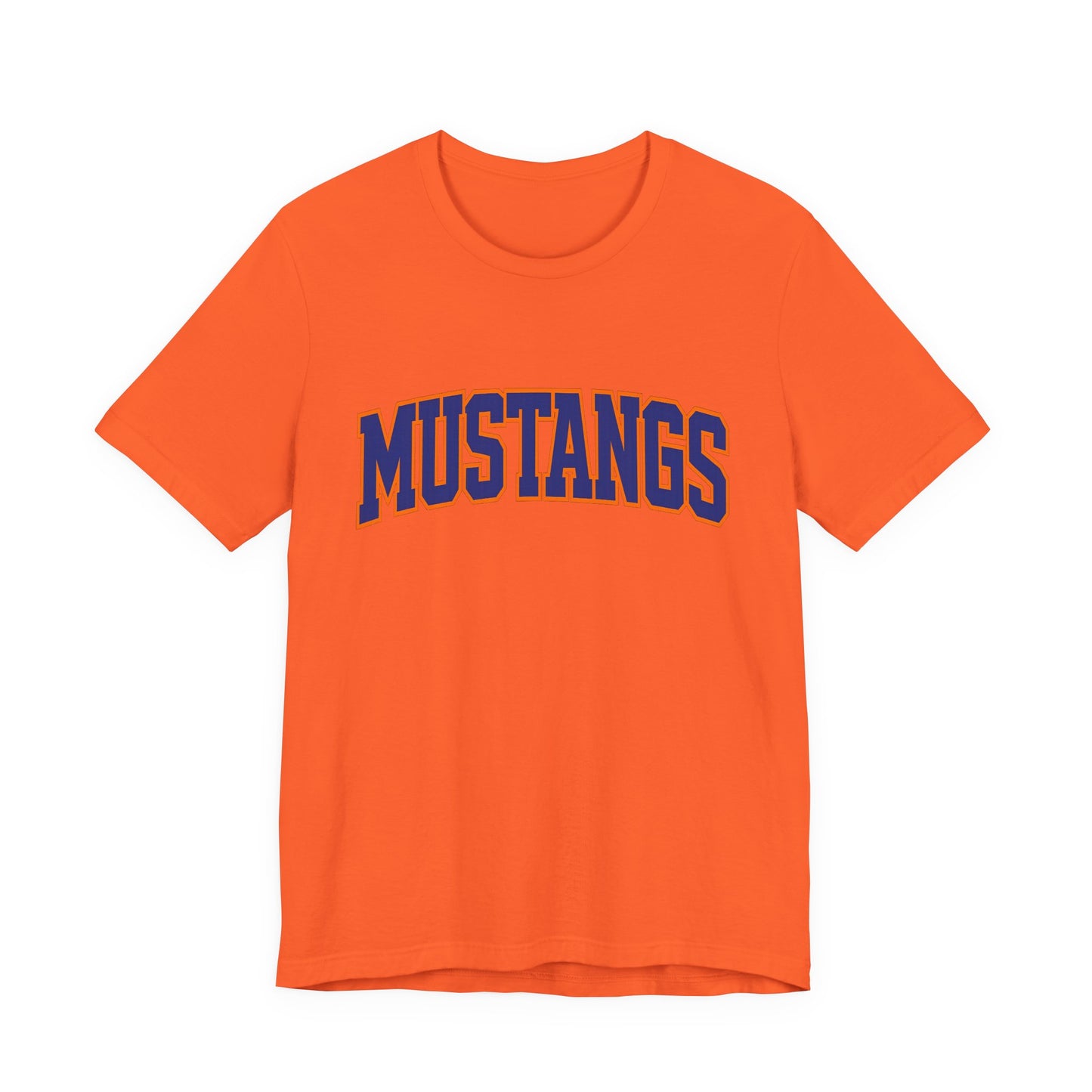 Mustangs pride Unisex Jersey Short Sleeve Tee - Casual Apparel, Sports Fans Gift, School Spirit Wear, Team Merchandise, Everyday Style