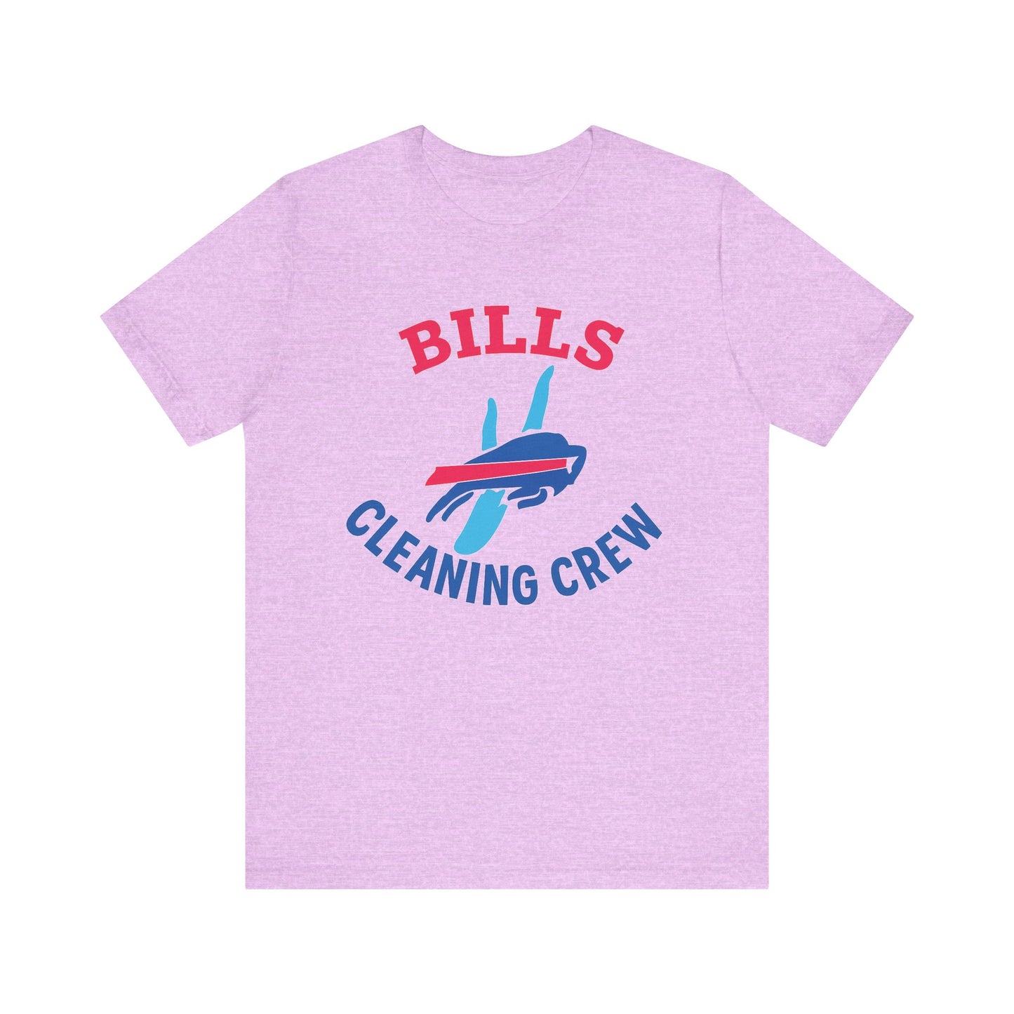 Buffalo Bills Cleaning Crew Tee - Unisex Sports Shirt, Tailgating Tee, Game Day Apparel, Football Fan Gear, Team Spirit Clothing