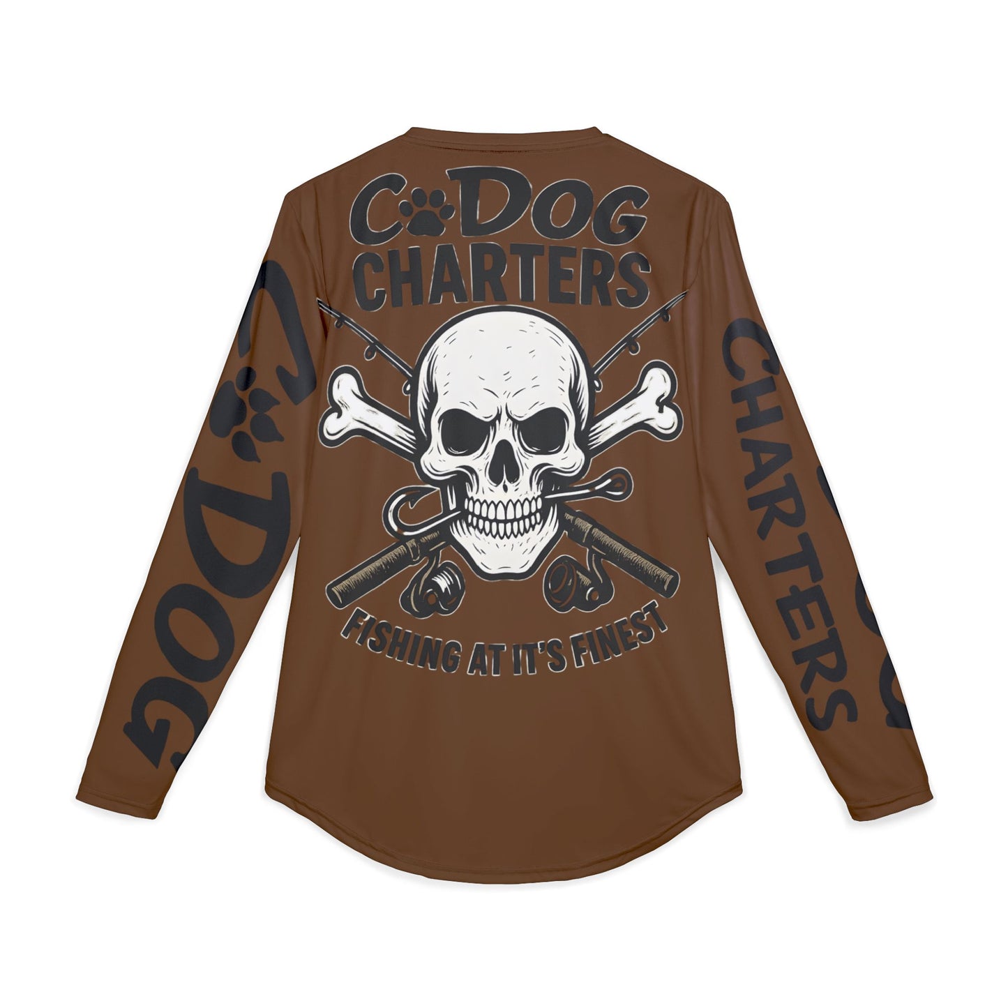C-Dog Charters UV Shield Performance Fishing Shirt
