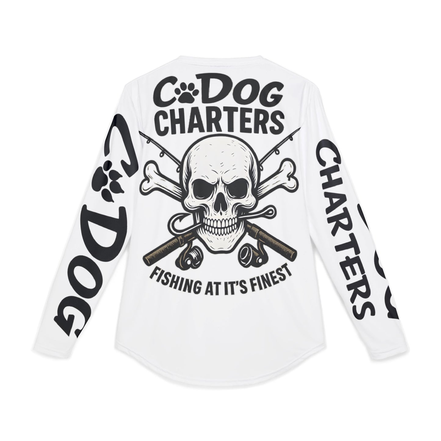 C-Dog Charters UV Shield Performance Fishing Shirt