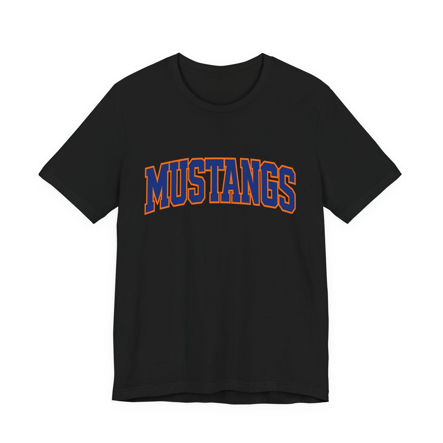 Mustangs pride Unisex Jersey Short Sleeve Tee - Casual Apparel, Sports Fans Gift, School Spirit Wear, Team Merchandise, Everyday Style