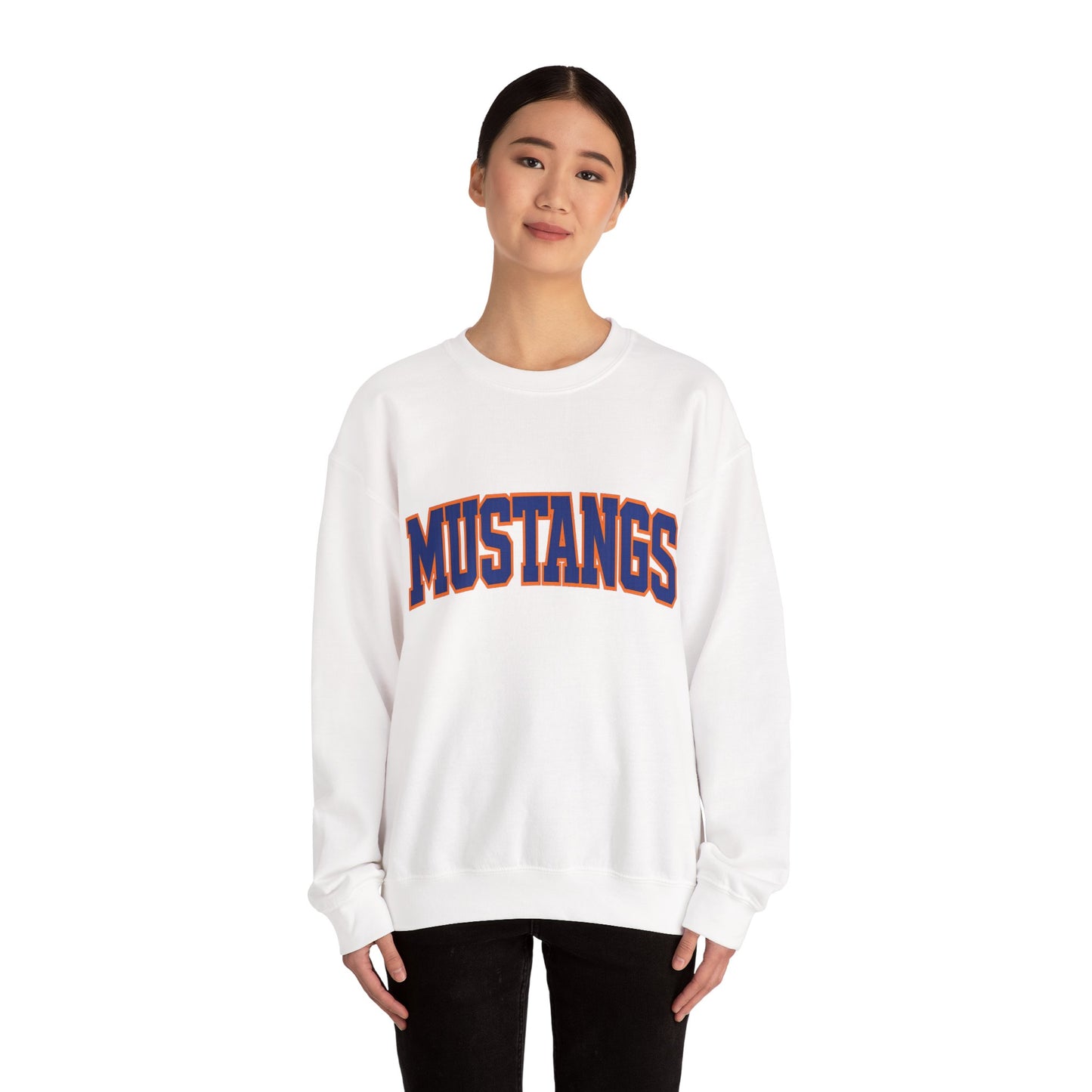 MUSTANG Pride UnisexHeavy Blend™ Crewneck Sweatshirt