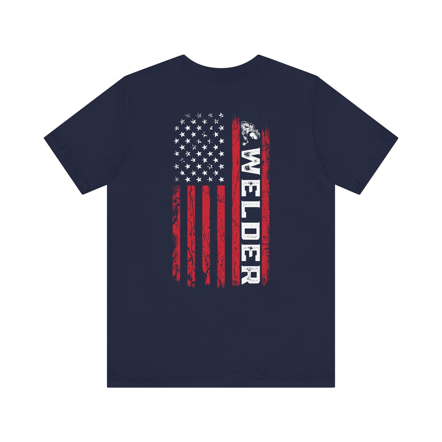 Amped Up “Welder’s Flag” Shirt – Forged in Fire, Built for the Brave