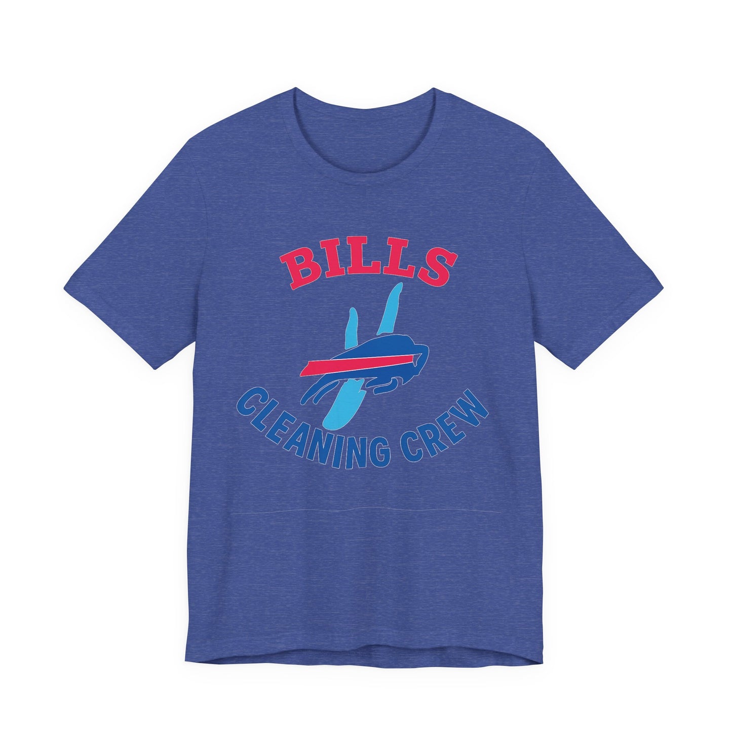 Buffalo Bills Cleaning Crew Tee - Unisex Sports Shirt, Tailgating Tee, Game Day Apparel, Football Fan Gear, Team Spirit Clothing