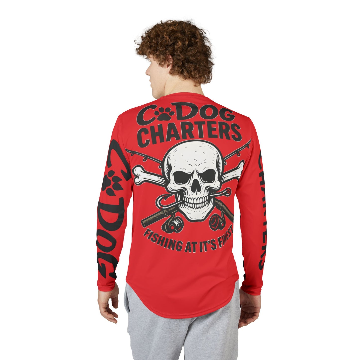 C-Dog Charters UV Shield Performance Fishing Shirt