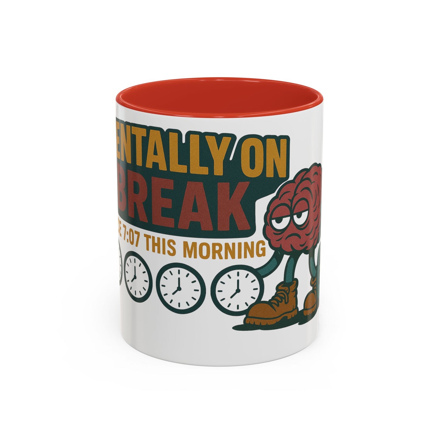 'Mentally on Break' Image for Stress Relief