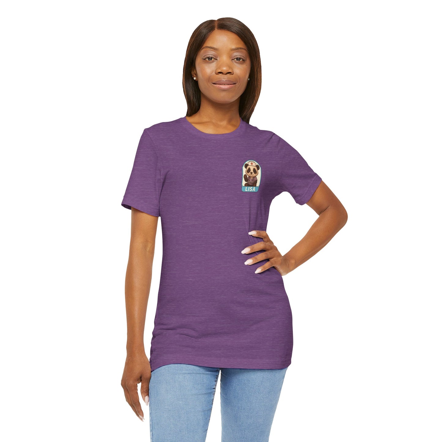 Lisa CNA Custom Unisex Jersey Short Sleeve Tee