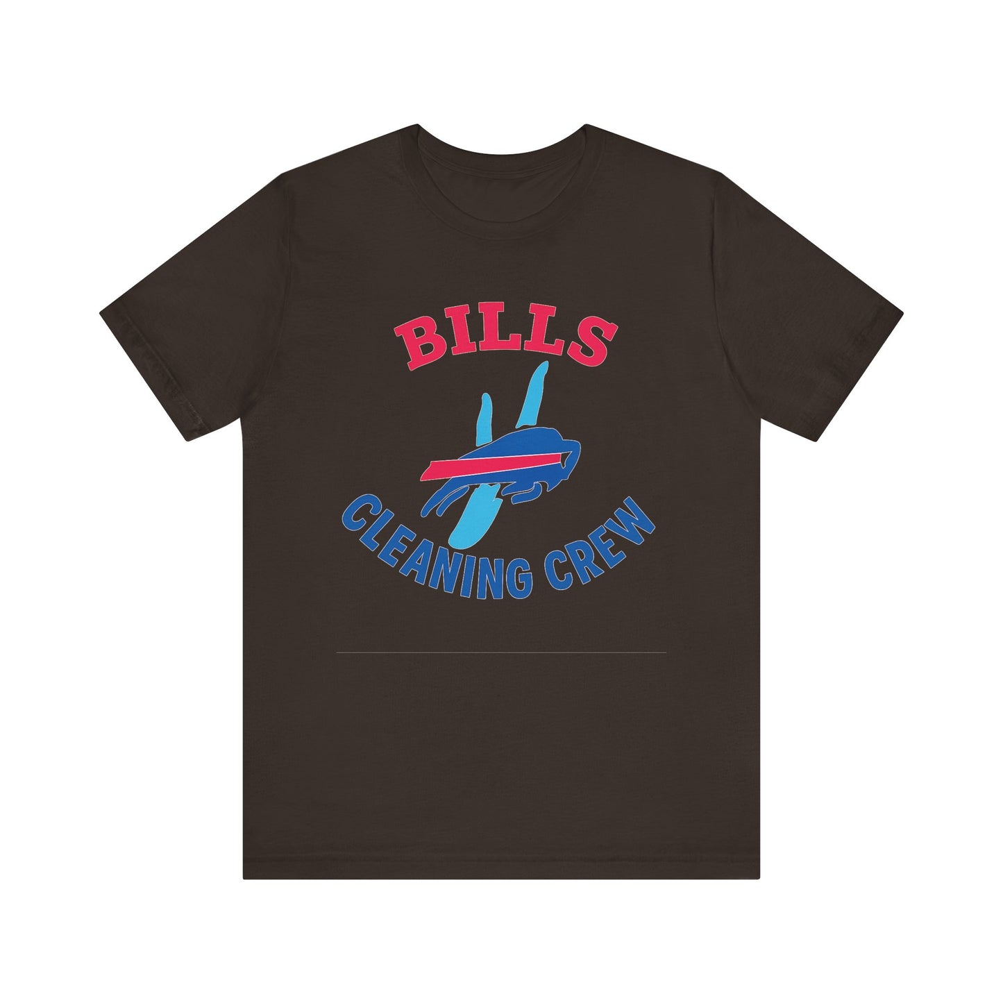 Buffalo Bills Cleaning Crew Tee - Unisex Sports Shirt, Tailgating Tee, Game Day Apparel, Football Fan Gear, Team Spirit Clothing
