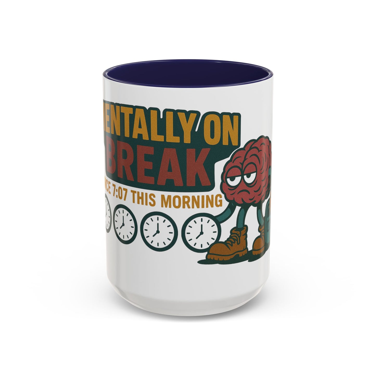 'Mentally on Break' Image for Stress Relief