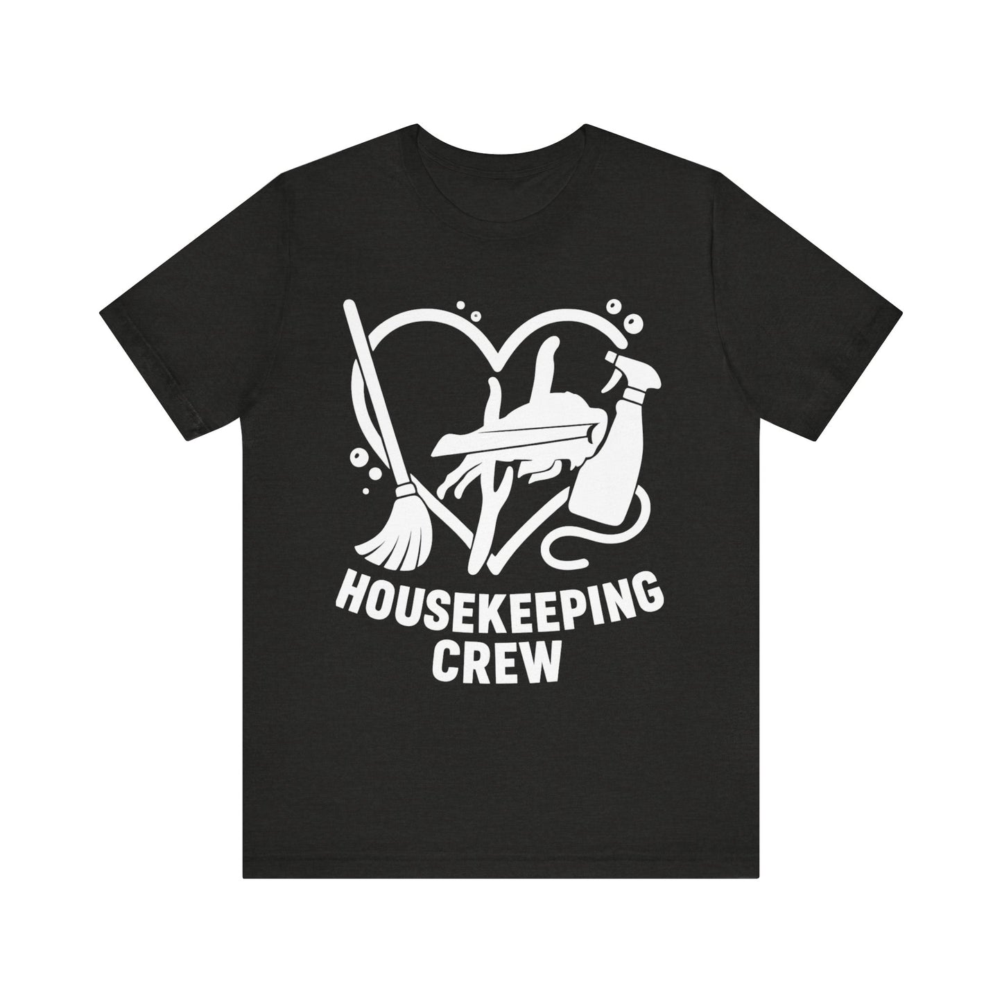Buffalo Bills Housekeeping Crew Short Sleeve Tee - Love for Cleaners, Gift for Maids, Cleaning Team Shirt, Housekeeper Apparel, Funny Home Worker Tee