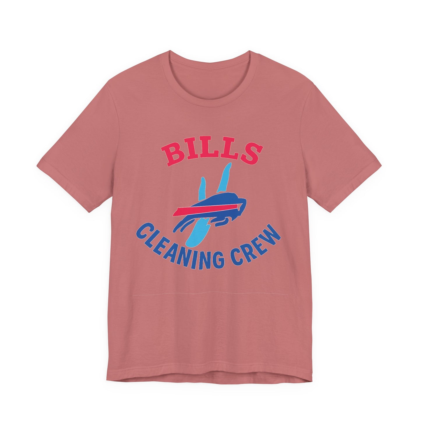 Buffalo Bills Cleaning Crew Tee - Unisex Sports Shirt, Tailgating Tee, Game Day Apparel, Football Fan Gear, Team Spirit Clothing
