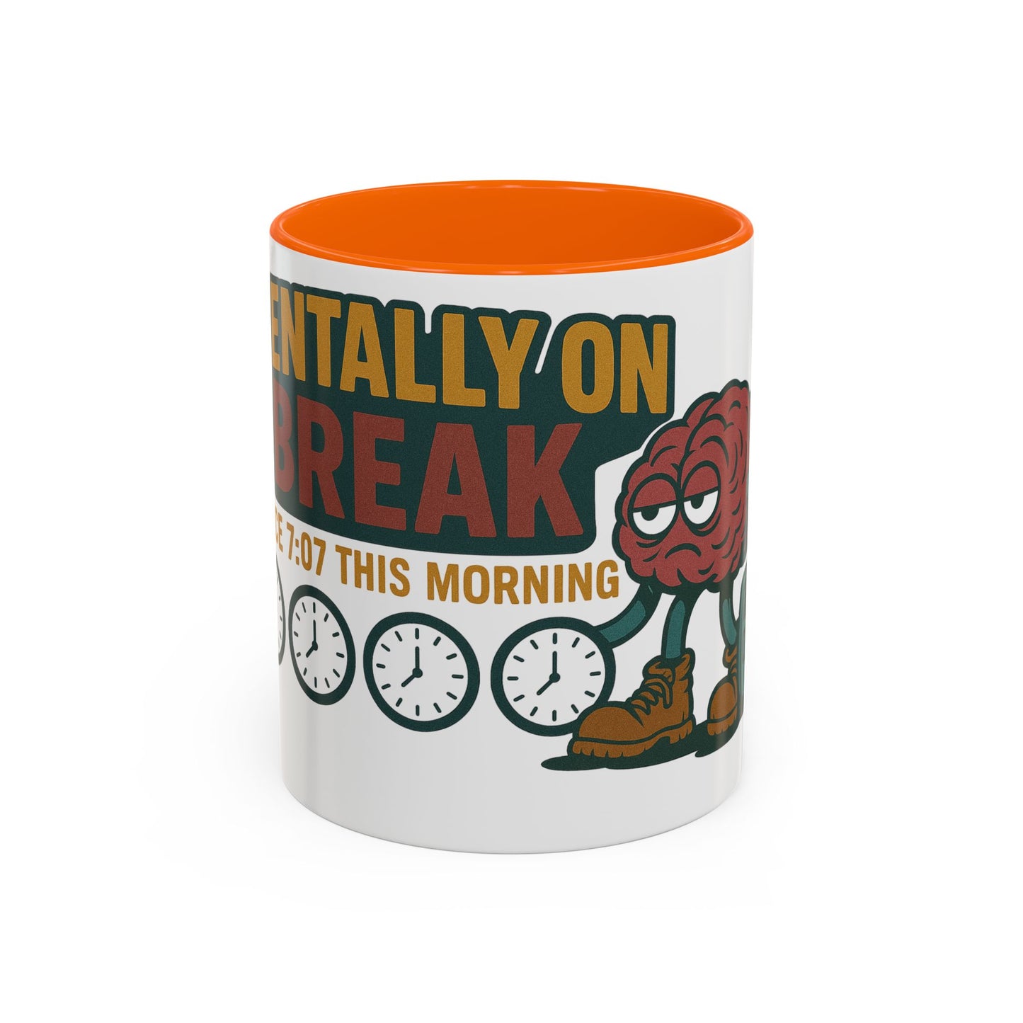 'Mentally on Break' Image for Stress Relief