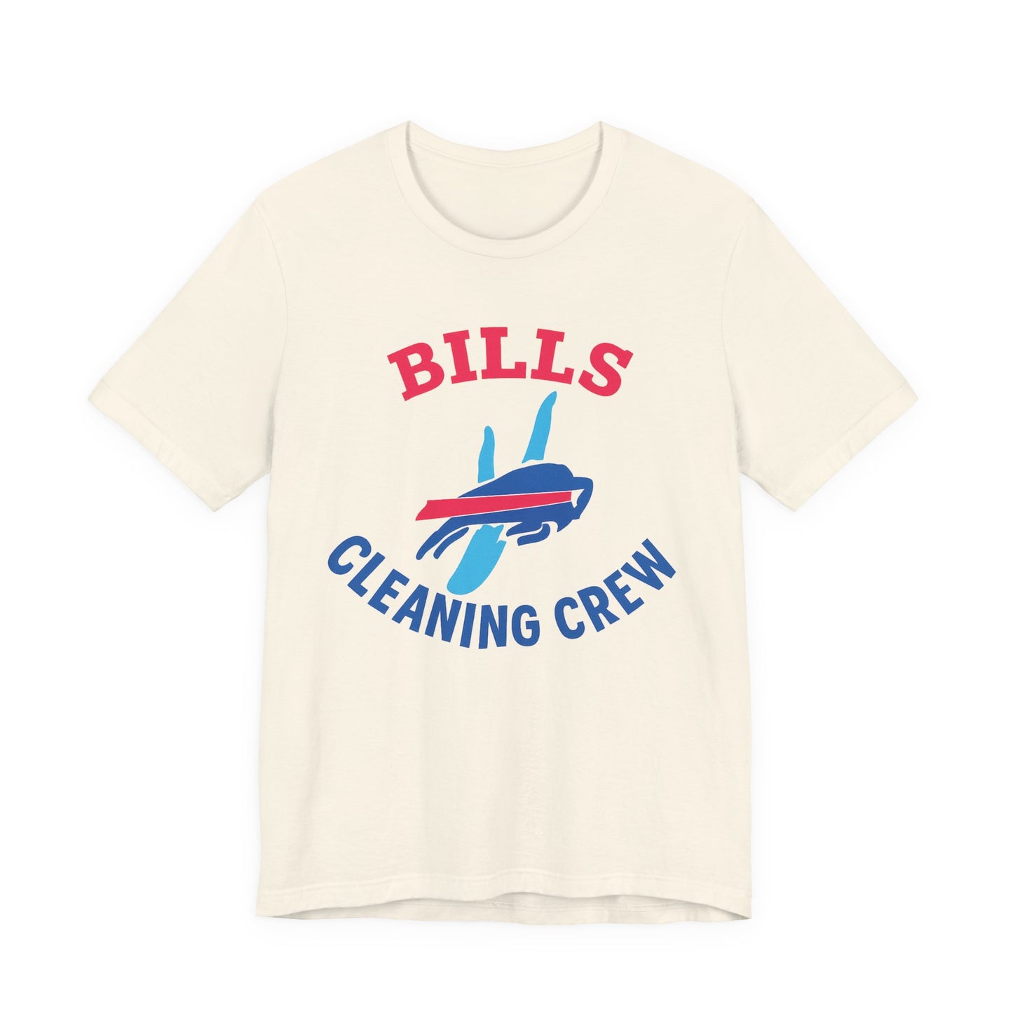 Buffalo Bills Cleaning Crew Tee - Unisex Sports Shirt, Tailgating Tee, Game Day Apparel, Football Fan Gear, Team Spirit Clothing