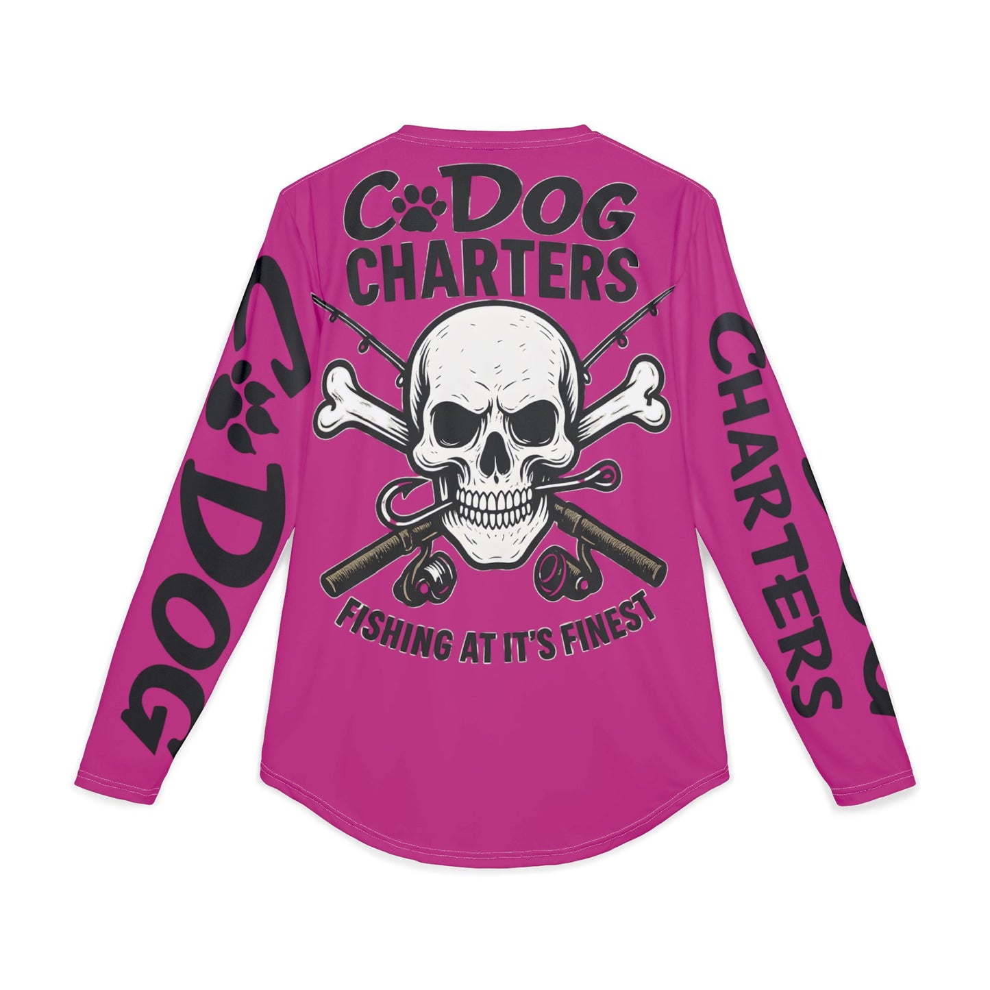 C-Dog Charters UV Shield Performance Fishing Shirt