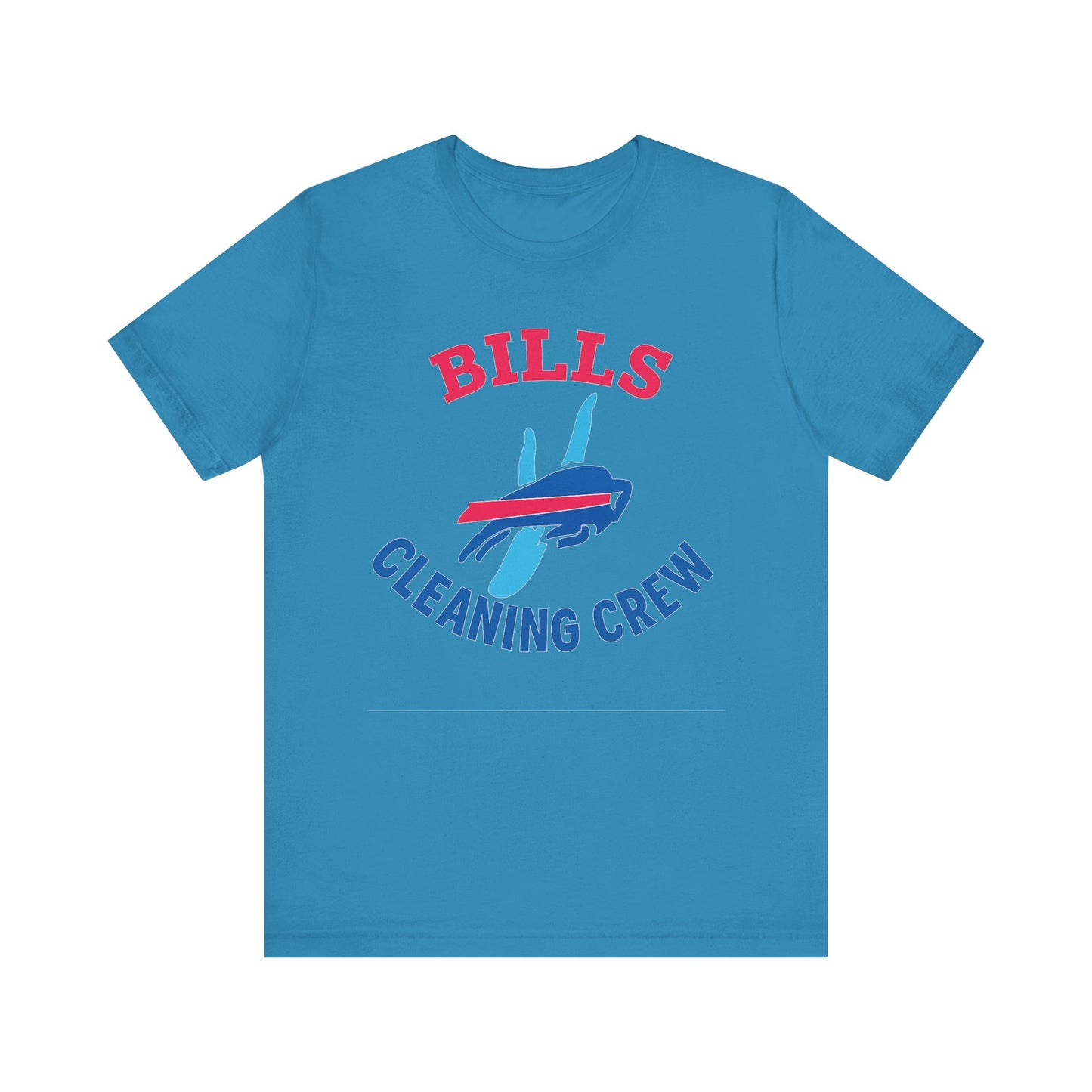 Buffalo Bills Cleaning Crew Tee - Unisex Sports Shirt, Tailgating Tee, Game Day Apparel, Football Fan Gear, Team Spirit Clothing