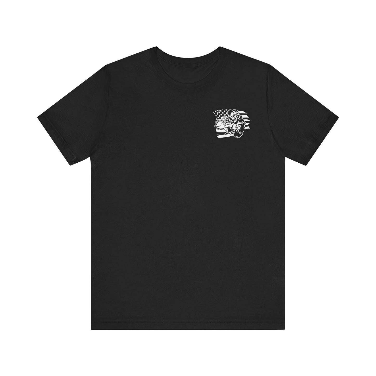 Amped Up “Welder’s Flag” Shirt – Forged in Fire, Built for the Brave