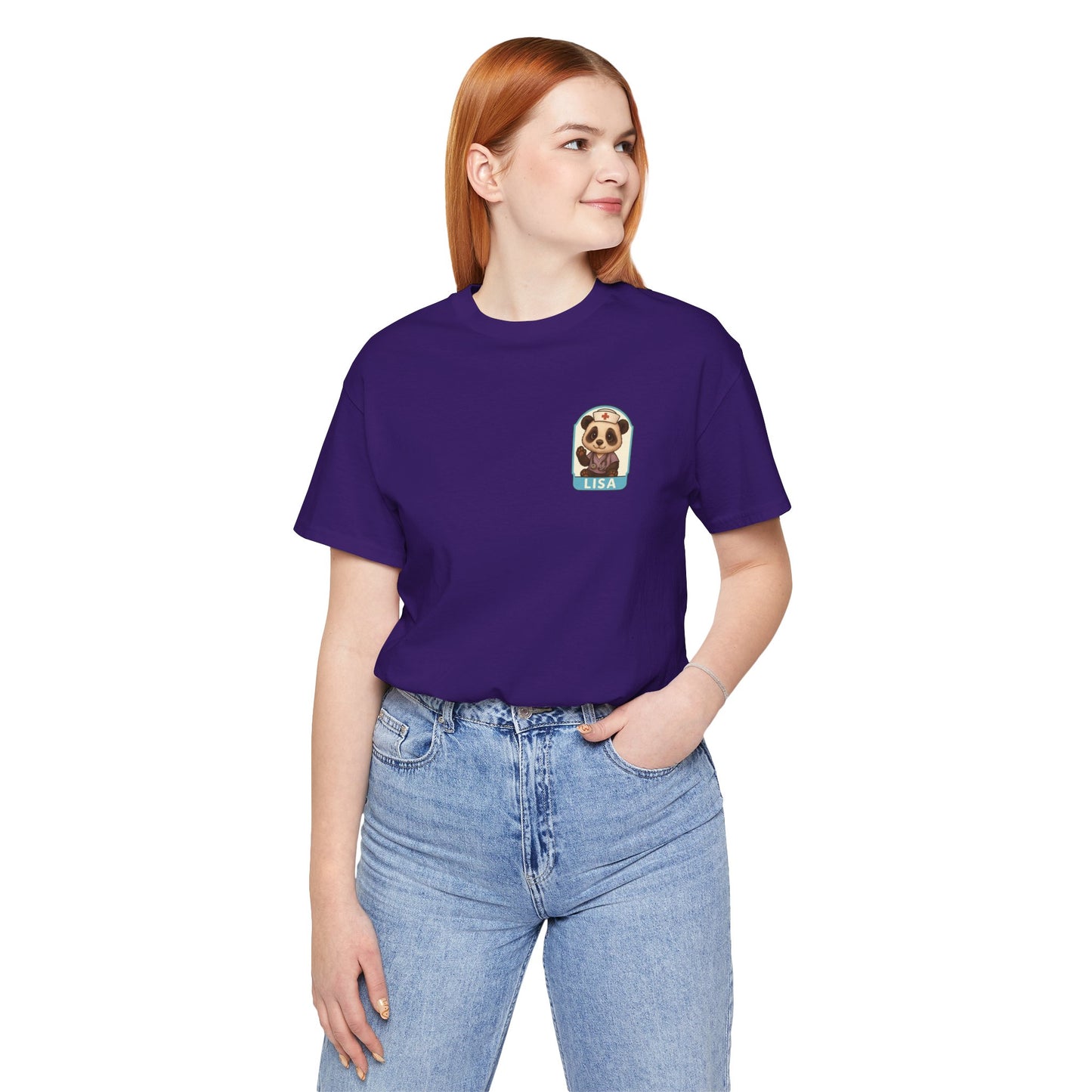 Lisa CNA Custom Unisex Jersey Short Sleeve Tee