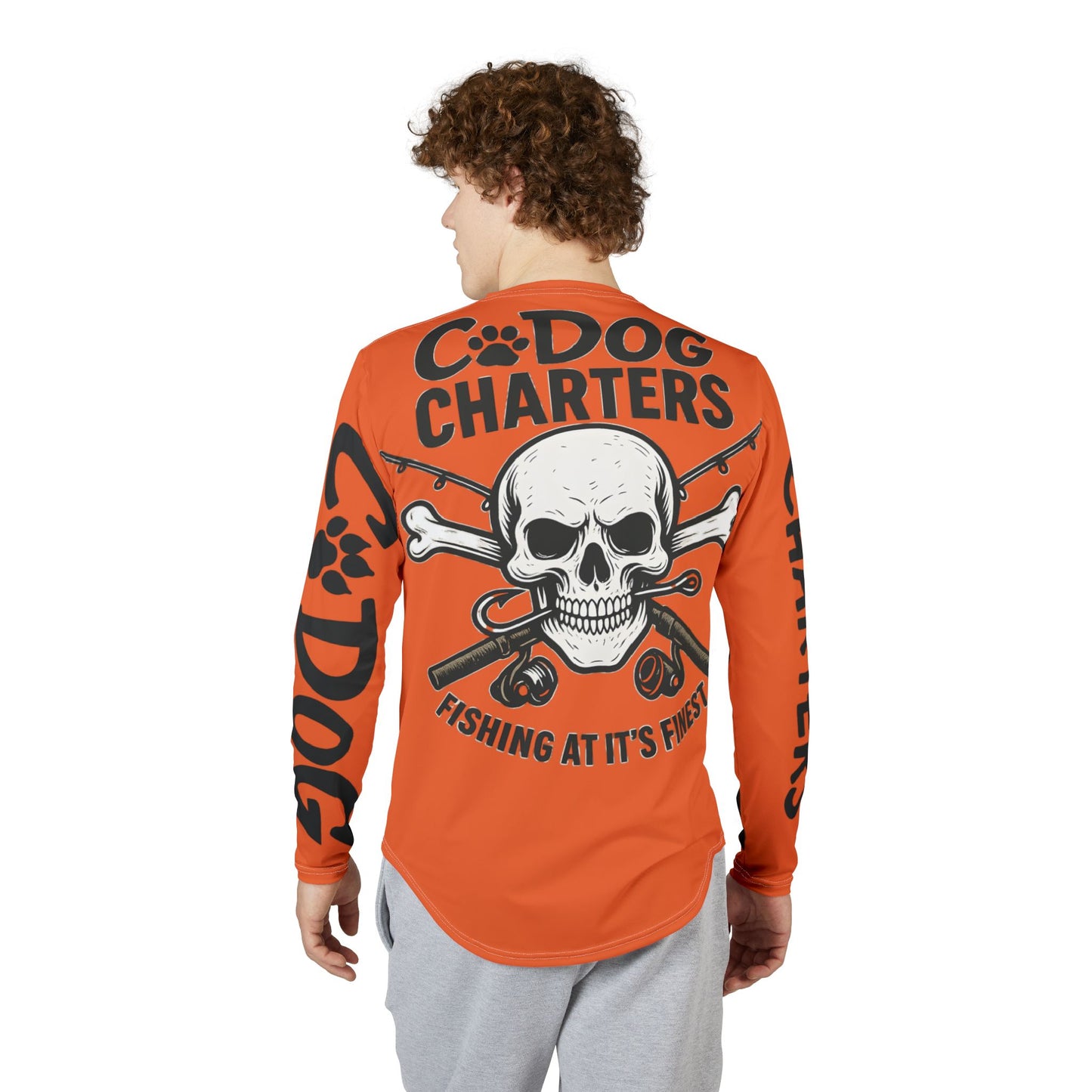 Copy of Copy of Copy of Copy of Copy of Copy of C-Dog Charters UV Shield Performance Fishing Shirt