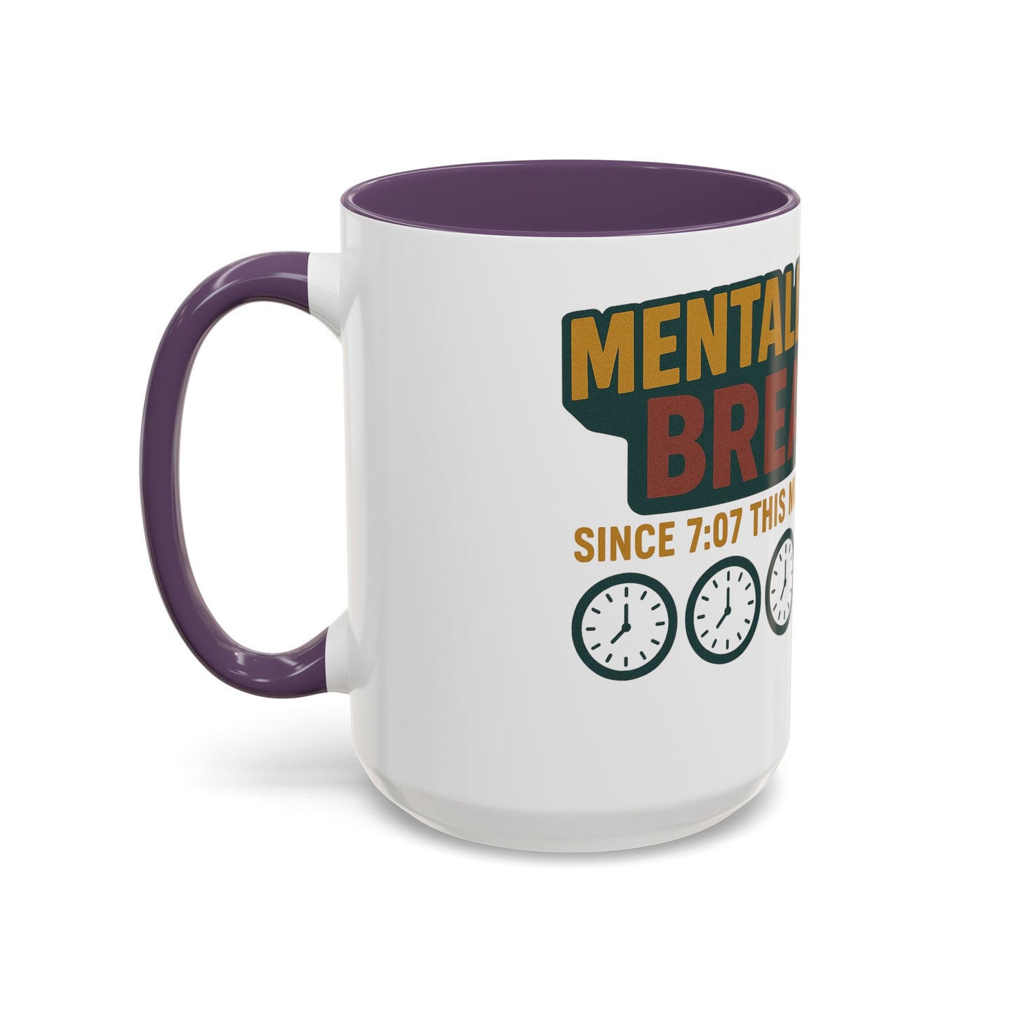 'Mentally on Break' Image for Stress Relief