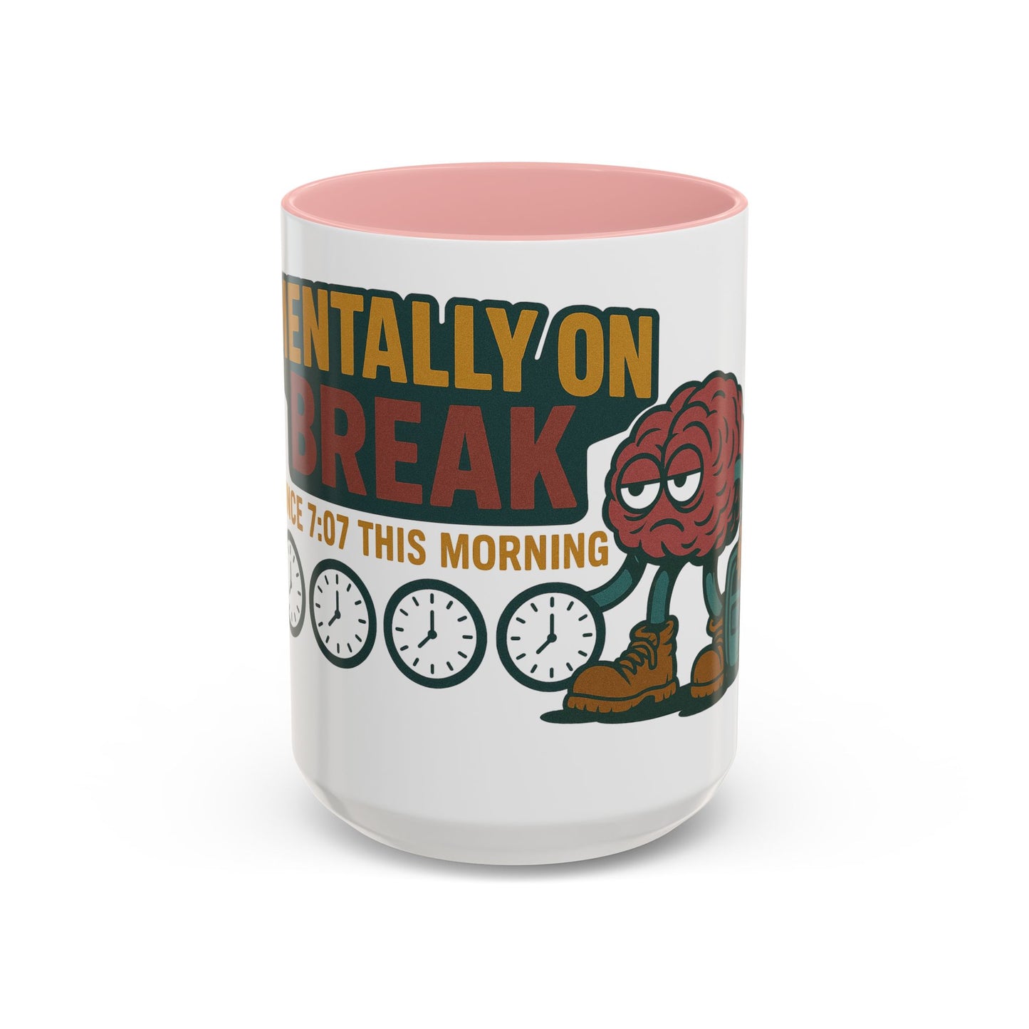 'Mentally on Break' Image for Stress Relief