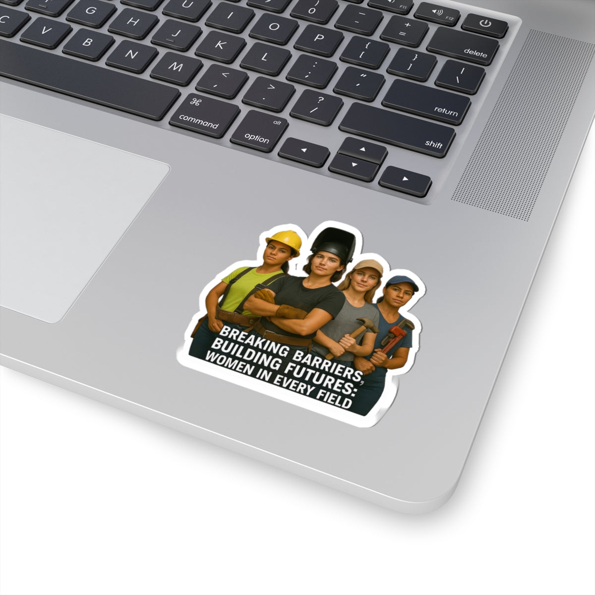 Empowering Women Sticker - Breaking Barriers, Building Futures