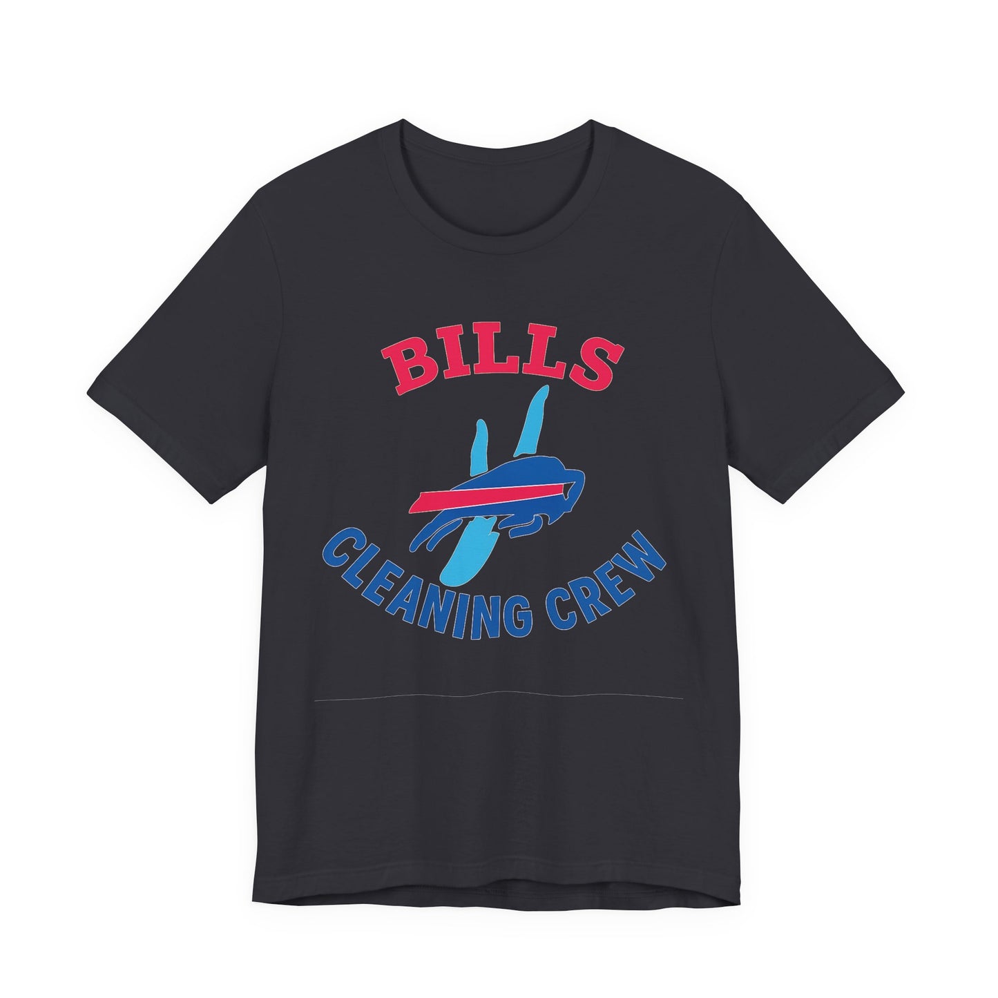 Buffalo Bills Cleaning Crew Tee - Unisex Sports Shirt, Tailgating Tee, Game Day Apparel, Football Fan Gear, Team Spirit Clothing
