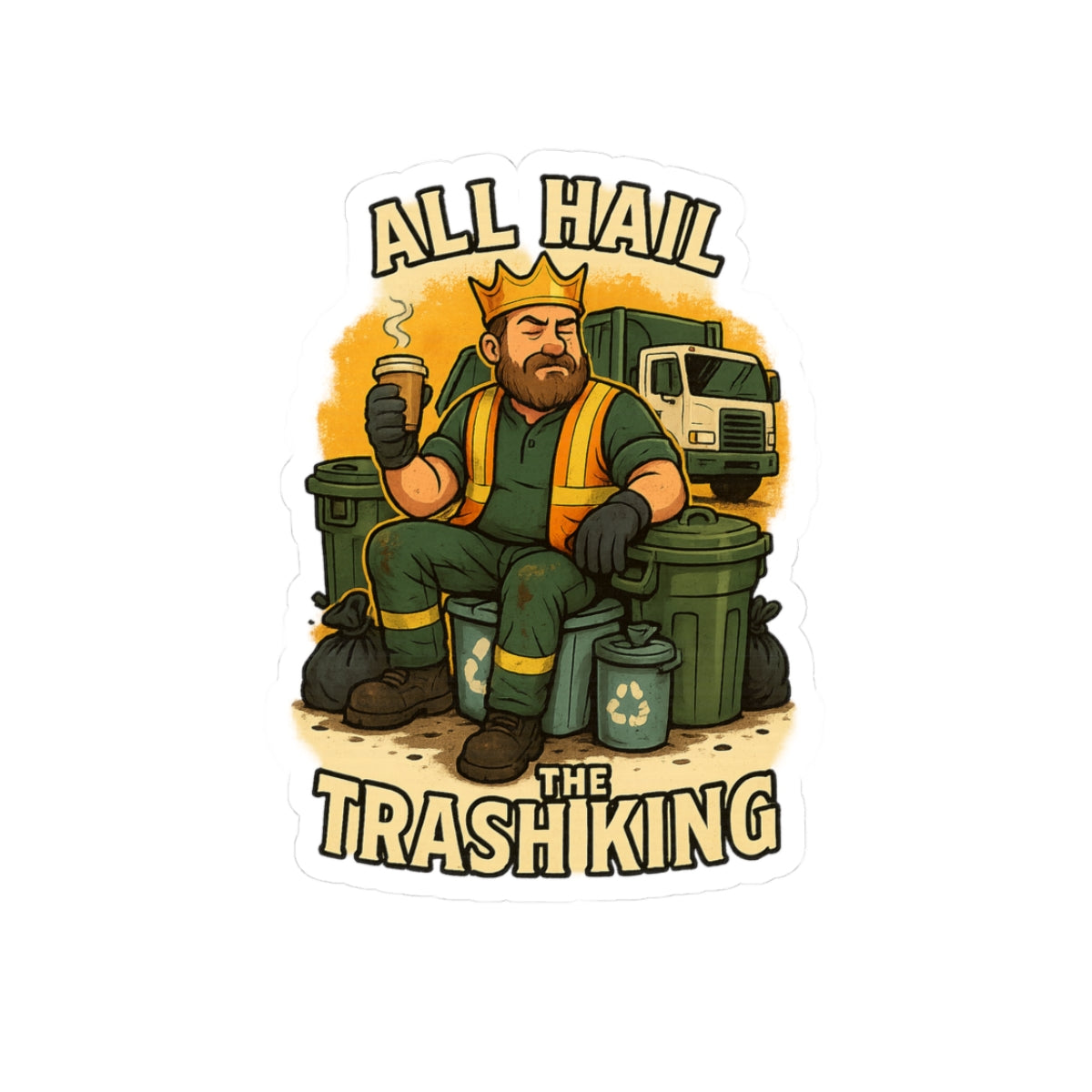 Stickers Garbage Man Pride