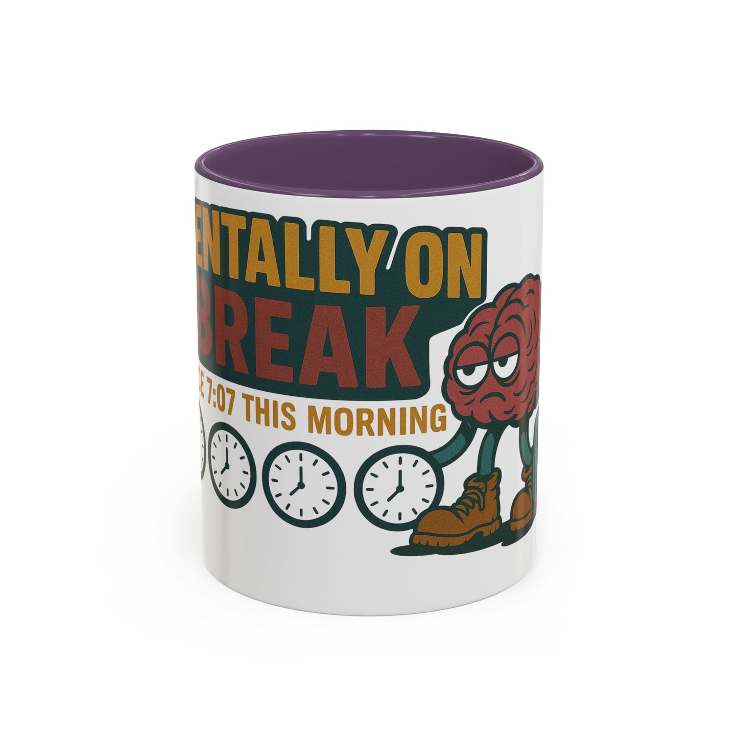 'Mentally on Break' Image for Stress Relief