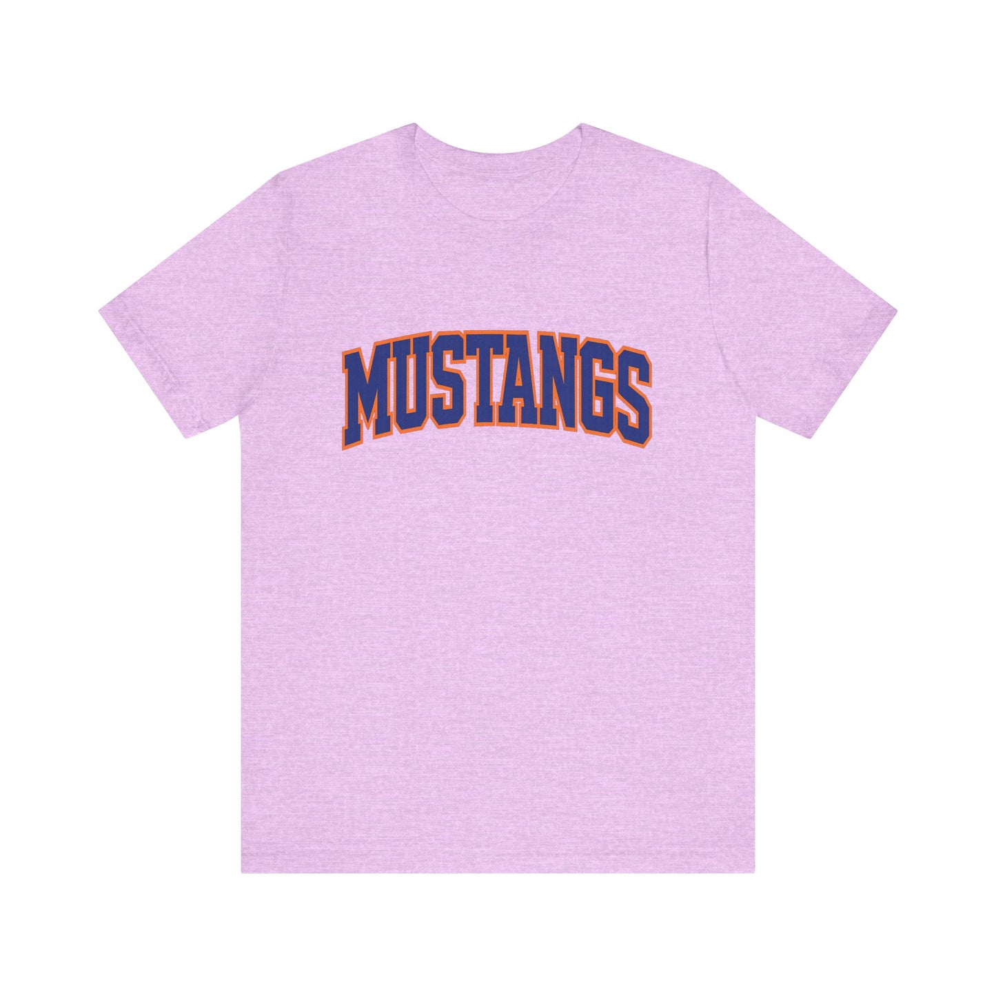Mustangs pride Unisex Jersey Short Sleeve Tee - Casual Apparel, Sports Fans Gift, School Spirit Wear, Team Merchandise, Everyday Style