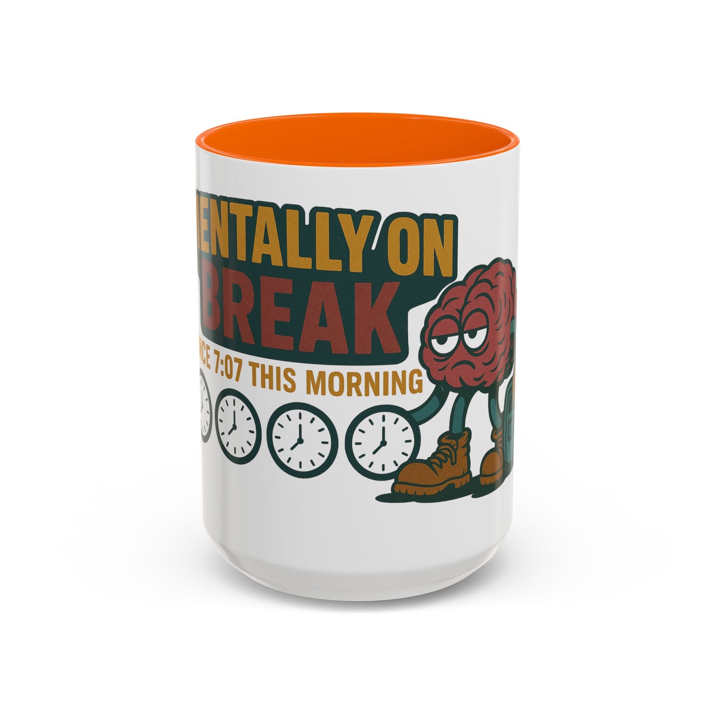 'Mentally on Break' Image for Stress Relief