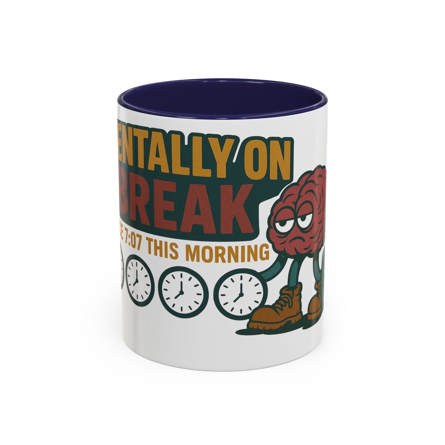 'Mentally on Break' Image for Stress Relief