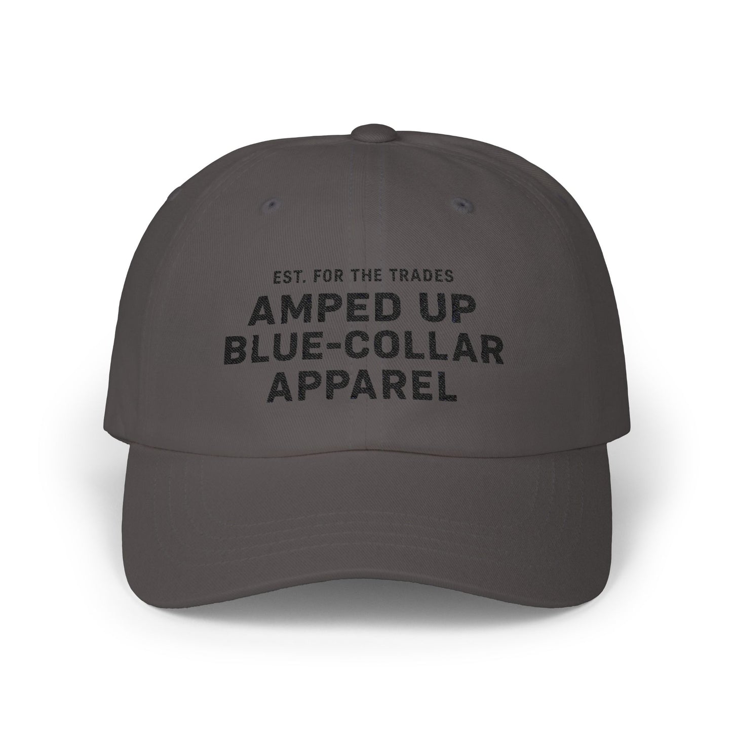 Amped Up Blue-Collar Dad Cap - Classic Trades Hat for Hardworking Individuals