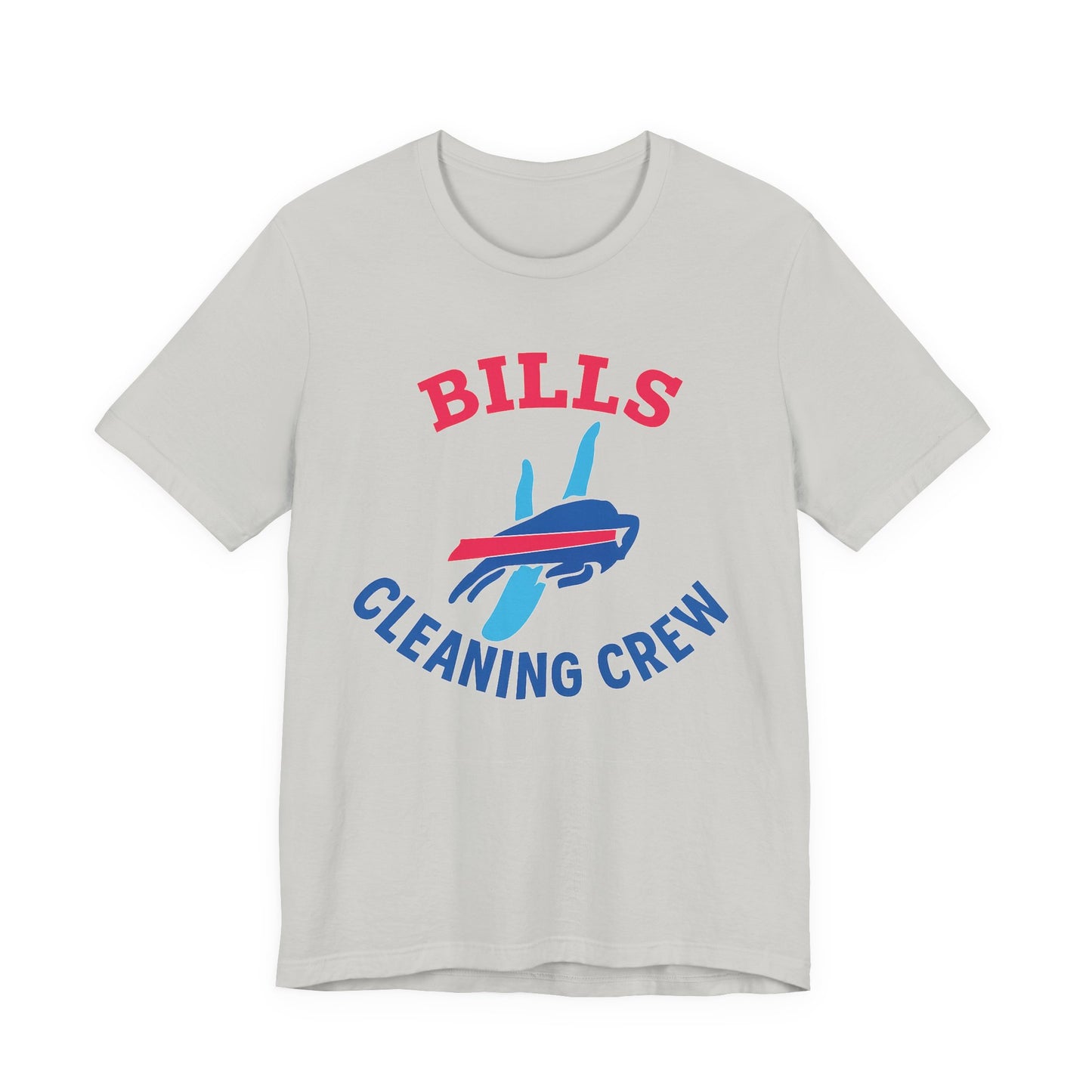 Buffalo Bills Cleaning Crew Tee - Unisex Sports Shirt, Tailgating Tee, Game Day Apparel, Football Fan Gear, Team Spirit Clothing