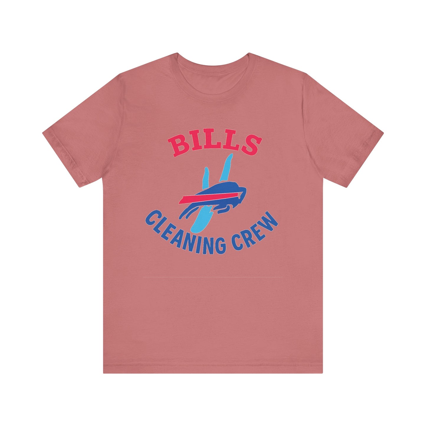 Buffalo Bills Cleaning Crew Tee - Unisex Sports Shirt, Tailgating Tee, Game Day Apparel, Football Fan Gear, Team Spirit Clothing
