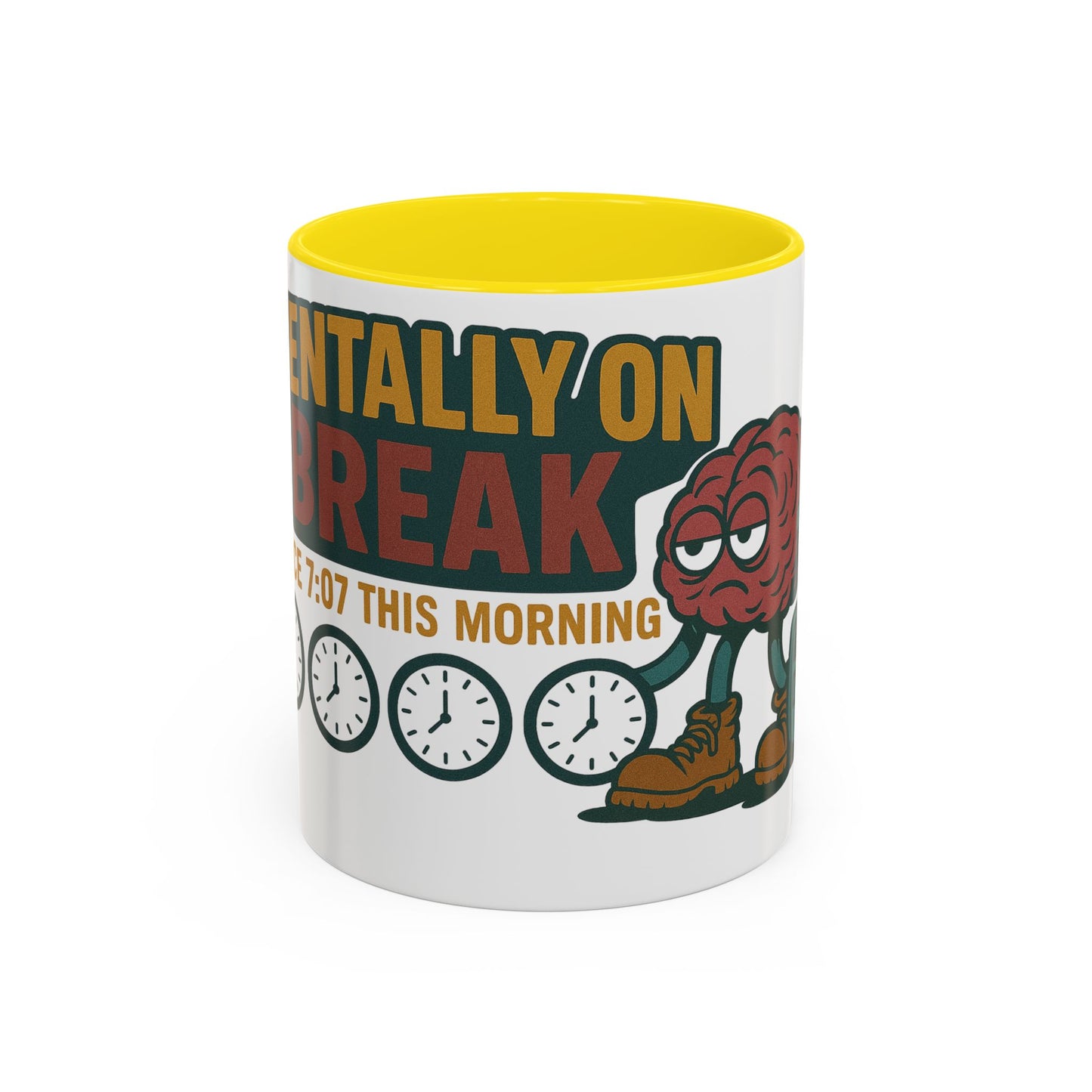 'Mentally on Break' Image for Stress Relief