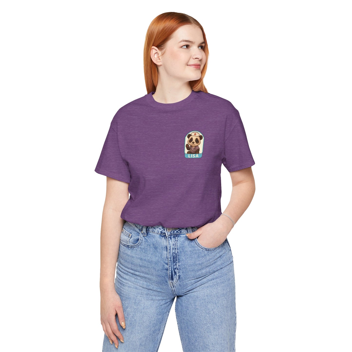 Lisa CNA Custom Unisex Jersey Short Sleeve Tee