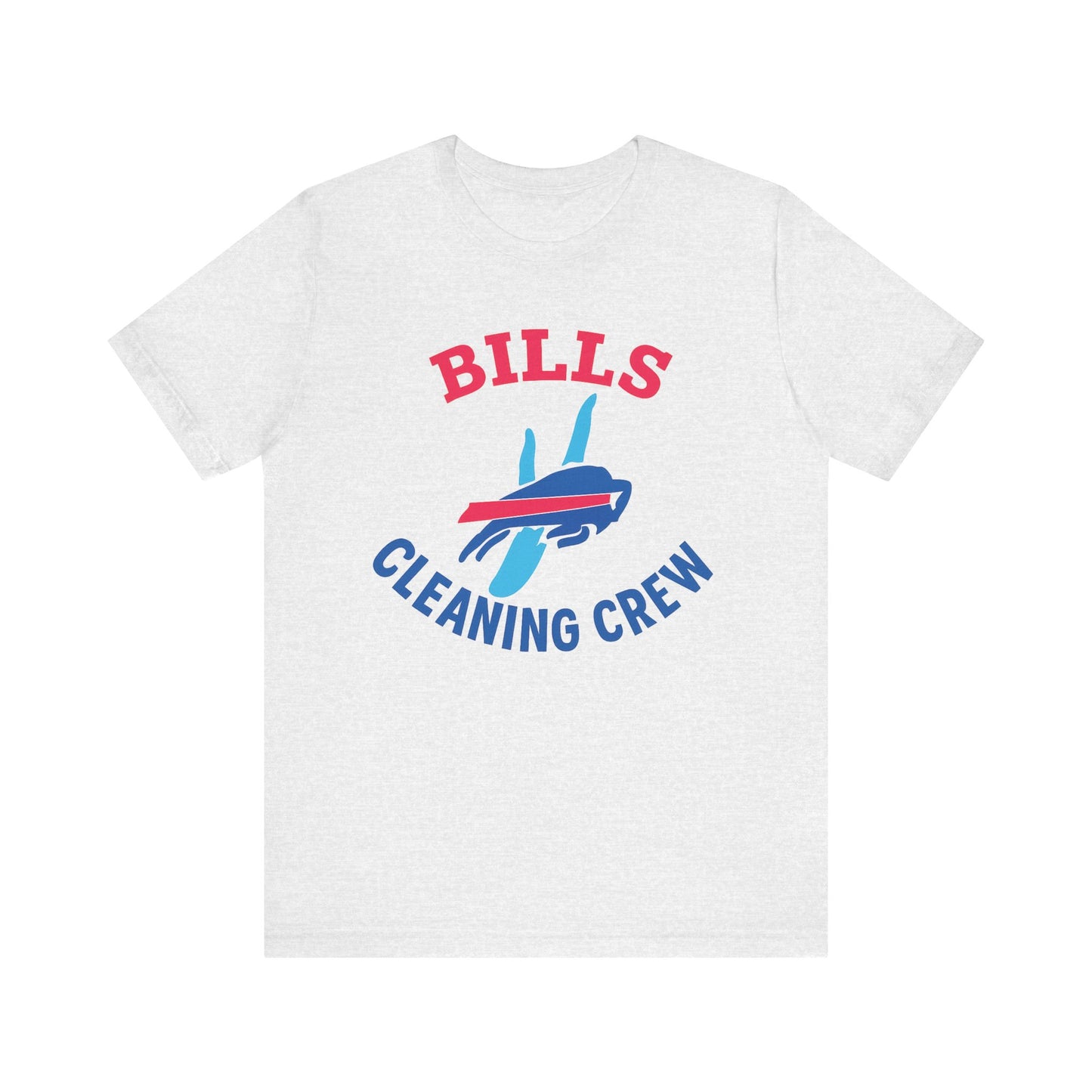 Buffalo Bills Cleaning Crew Tee - Unisex Sports Shirt, Tailgating Tee, Game Day Apparel, Football Fan Gear, Team Spirit Clothing