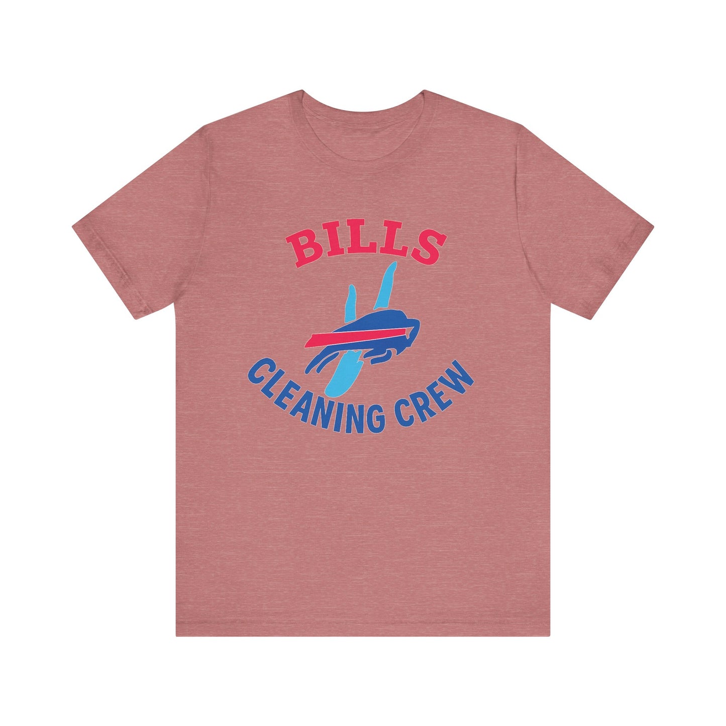 Buffalo Bills Cleaning Crew Tee - Unisex Sports Shirt, Tailgating Tee, Game Day Apparel, Football Fan Gear, Team Spirit Clothing
