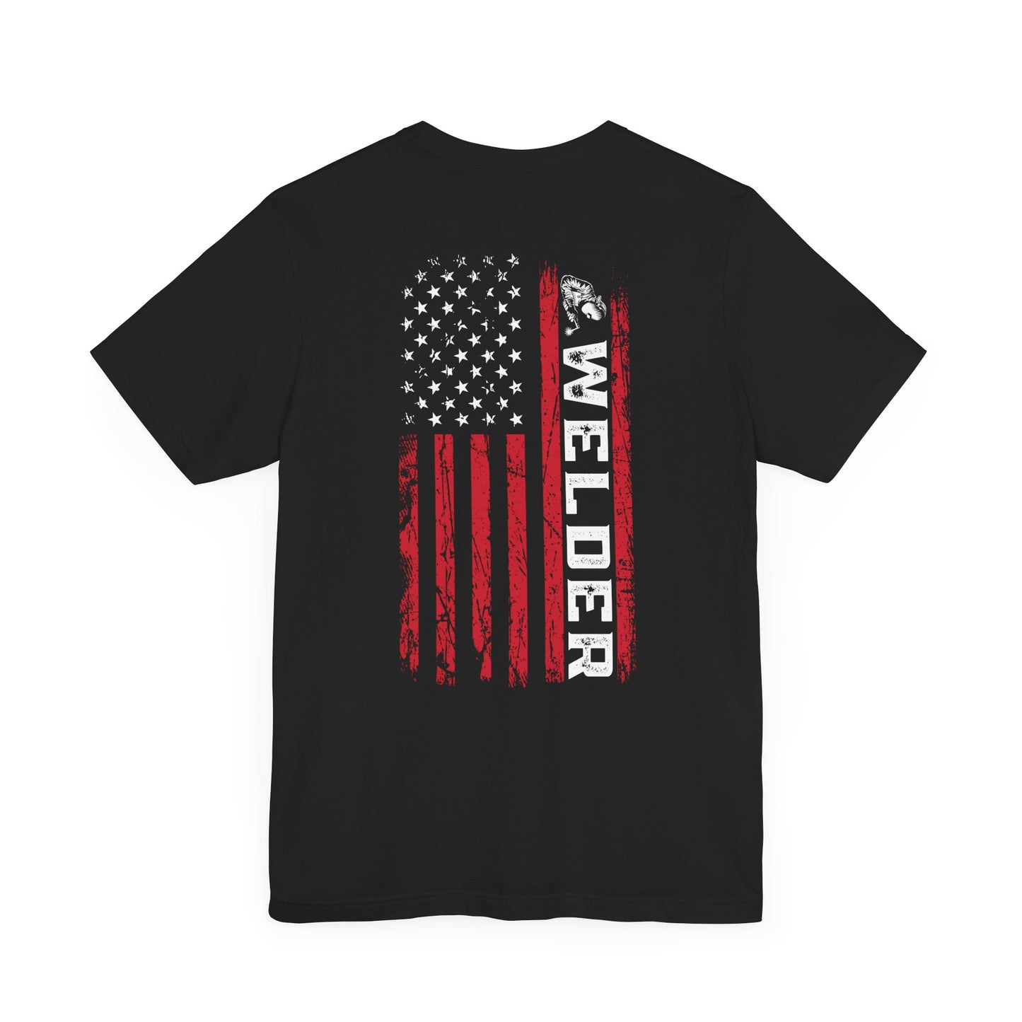 Amped Up “Welder’s Flag” Shirt – Forged in Fire, Built for the Brave