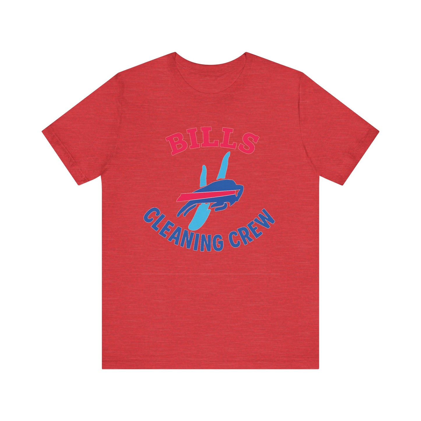 Buffalo Bills Cleaning Crew Tee - Unisex Sports Shirt, Tailgating Tee, Game Day Apparel, Football Fan Gear, Team Spirit Clothing