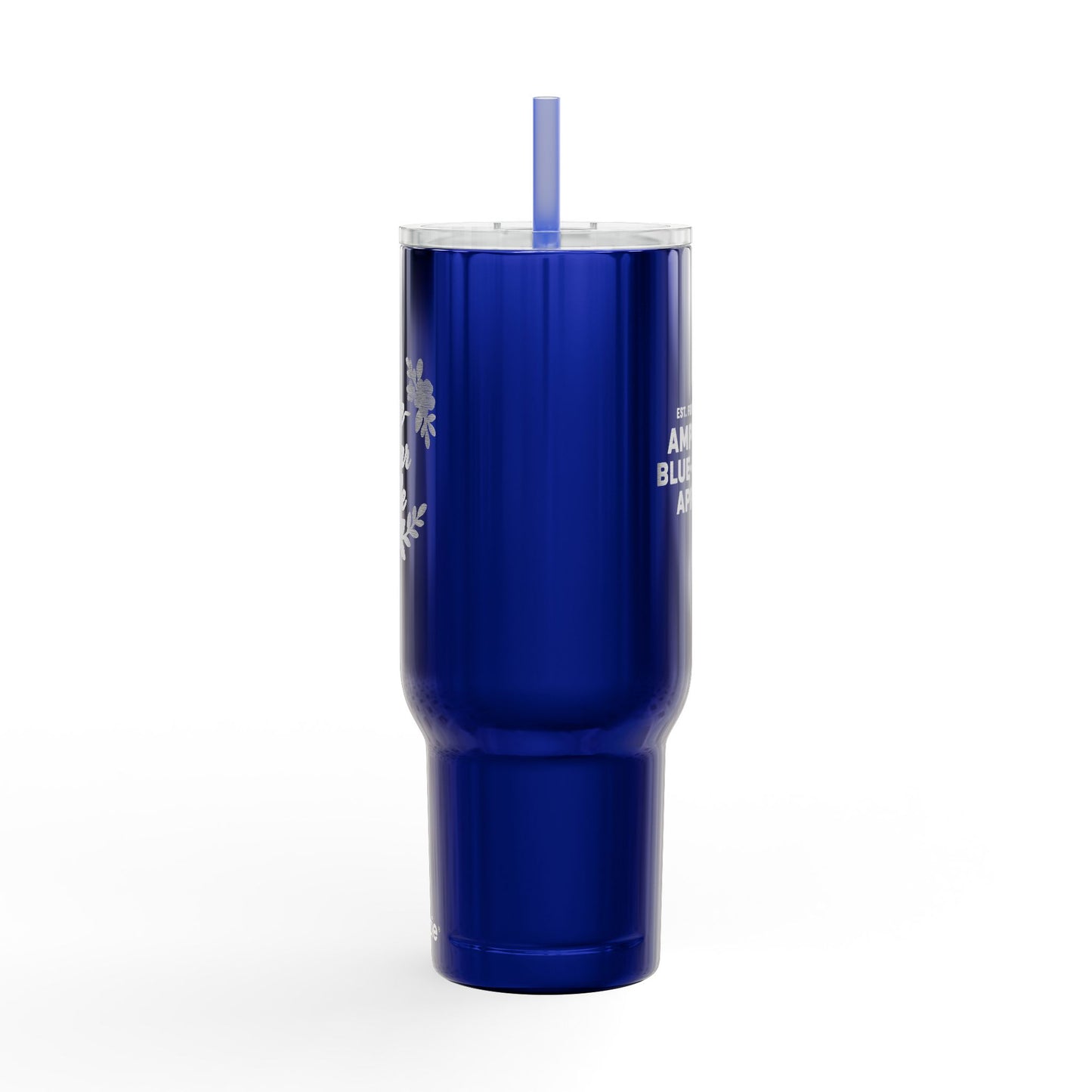 Engraved Insulated Tumbler -Blue Collar Wife, 40oz