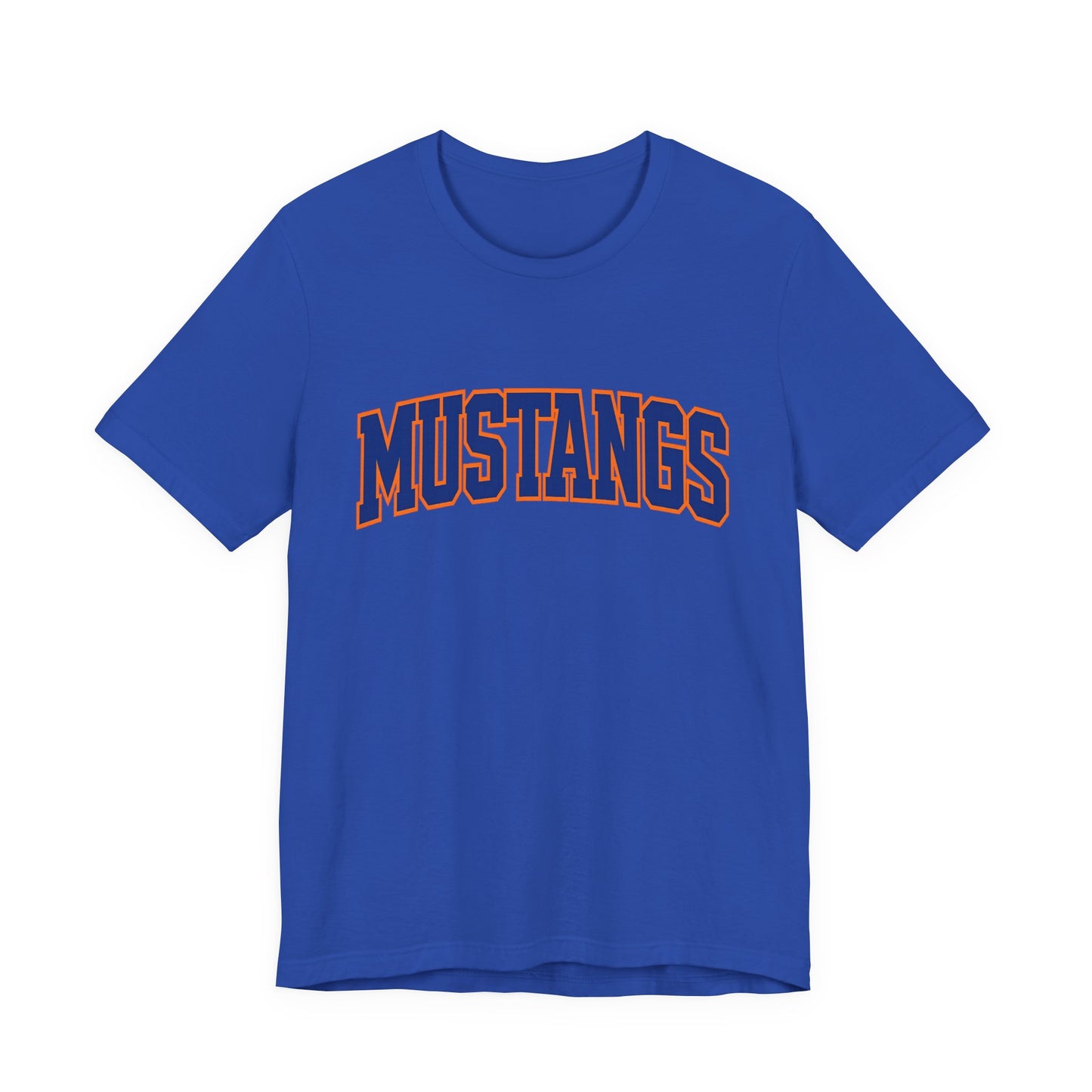 Mustangs pride Unisex Jersey Short Sleeve Tee - Casual Apparel, Sports Fans Gift, School Spirit Wear, Team Merchandise, Everyday Style