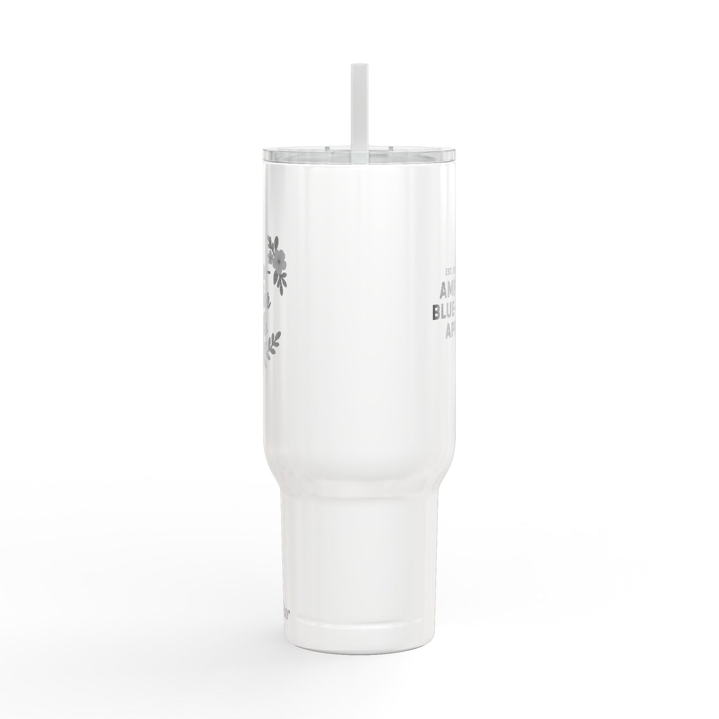 Engraved Insulated Tumbler -Blue Collar Wife, 40oz