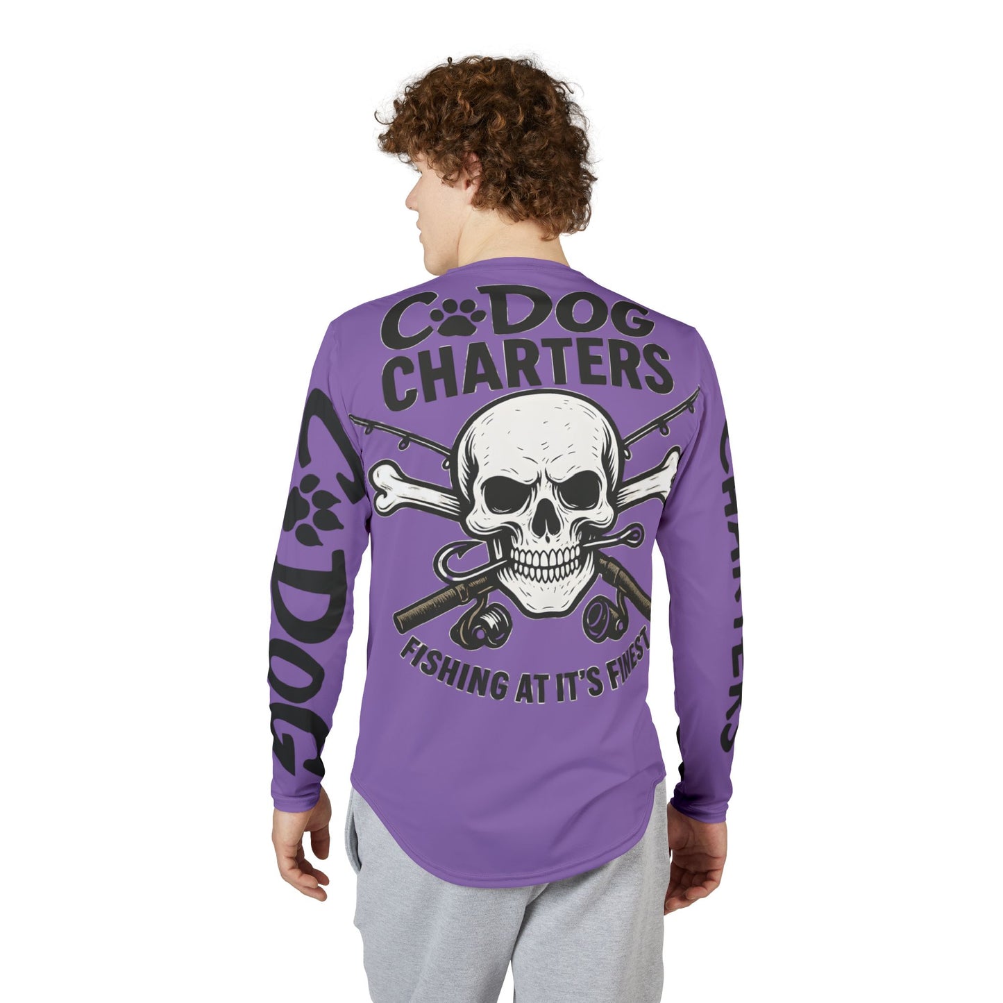 C-Dog Charters UV Shield Performance Fishing Shirt