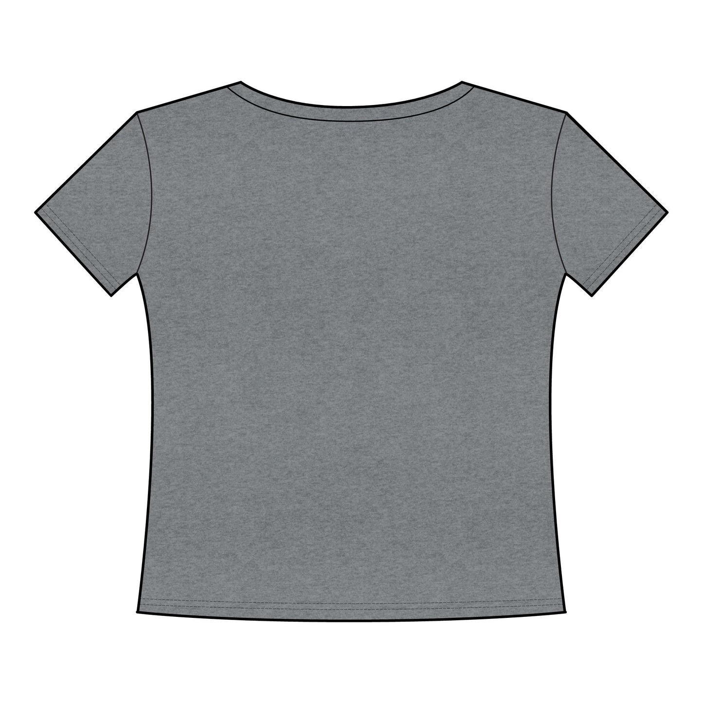 Amped Up Women's Curvy Tee - Blue Collar Graphic Shirt